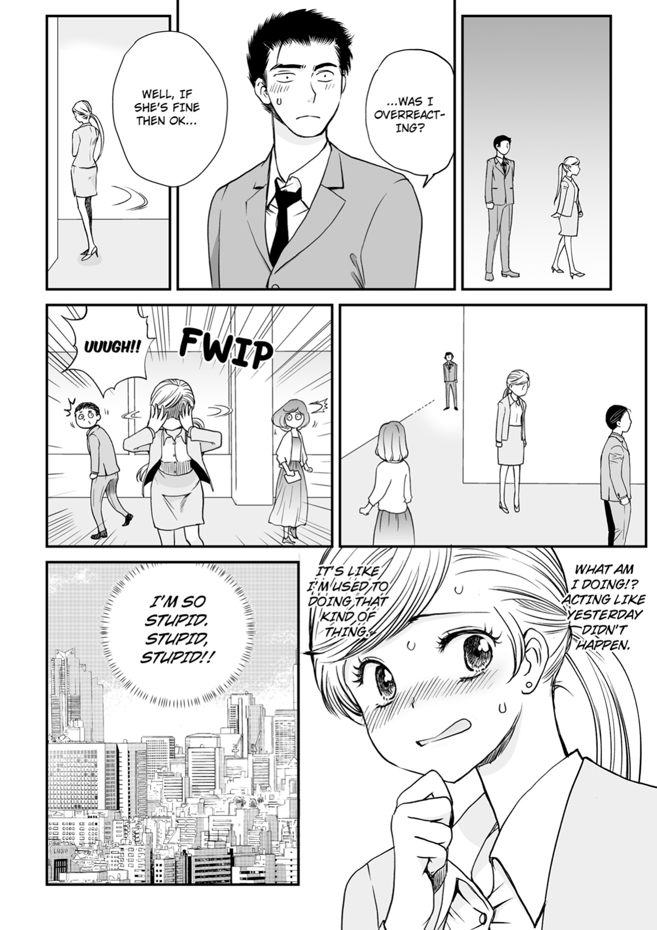 [Toshi] Kotowararete mo, Sounyuureru kara. - Shinya no Office... SEX Shinagara Zangyou-chuu 1 | I'll Still Put It In, Even If You Refuse. -Late Night at the Office... Having Sex While Working Over-time 1