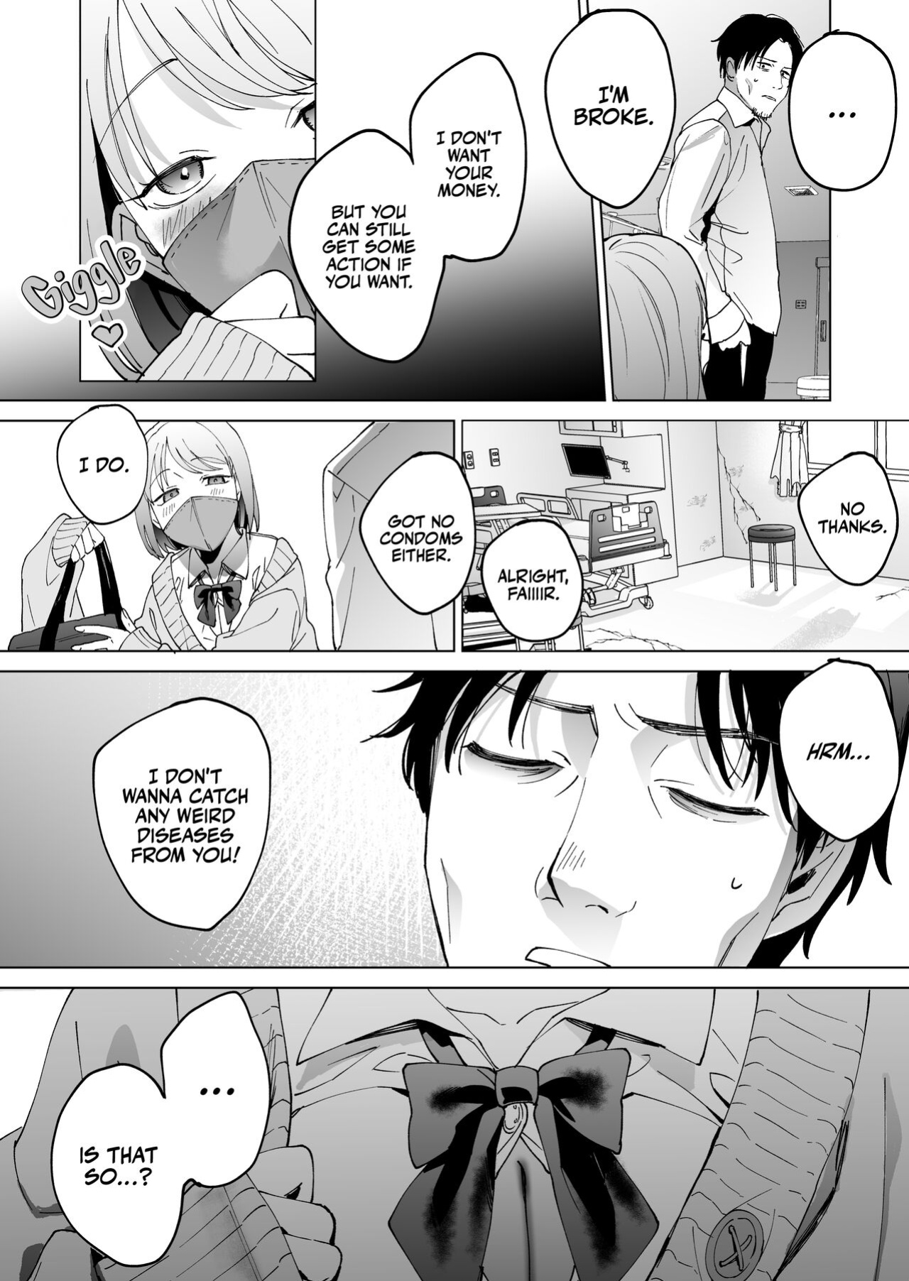 [Manmaya (Same Manma)] Jinsei Sayonara 5 byou-mae, Nazo-JK ni Kuwareru | Devoured by a Mysterious High School Girl 5 Seconds before I Bid My Life Farewell [korafu]