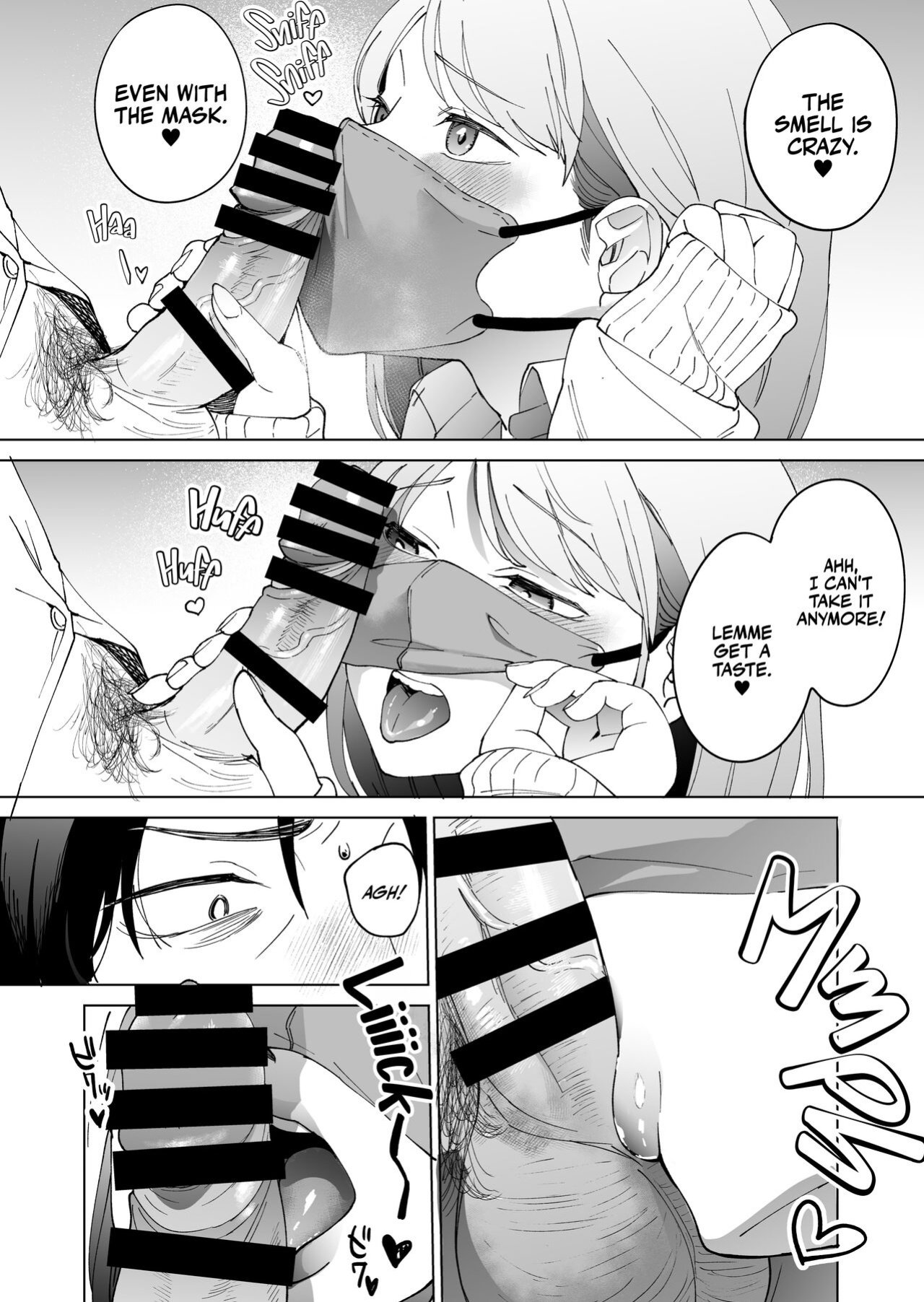 [Manmaya (Same Manma)] Jinsei Sayonara 5 byou-mae, Nazo-JK ni Kuwareru | Devoured by a Mysterious High School Girl 5 Seconds before I Bid My Life Farewell [korafu]