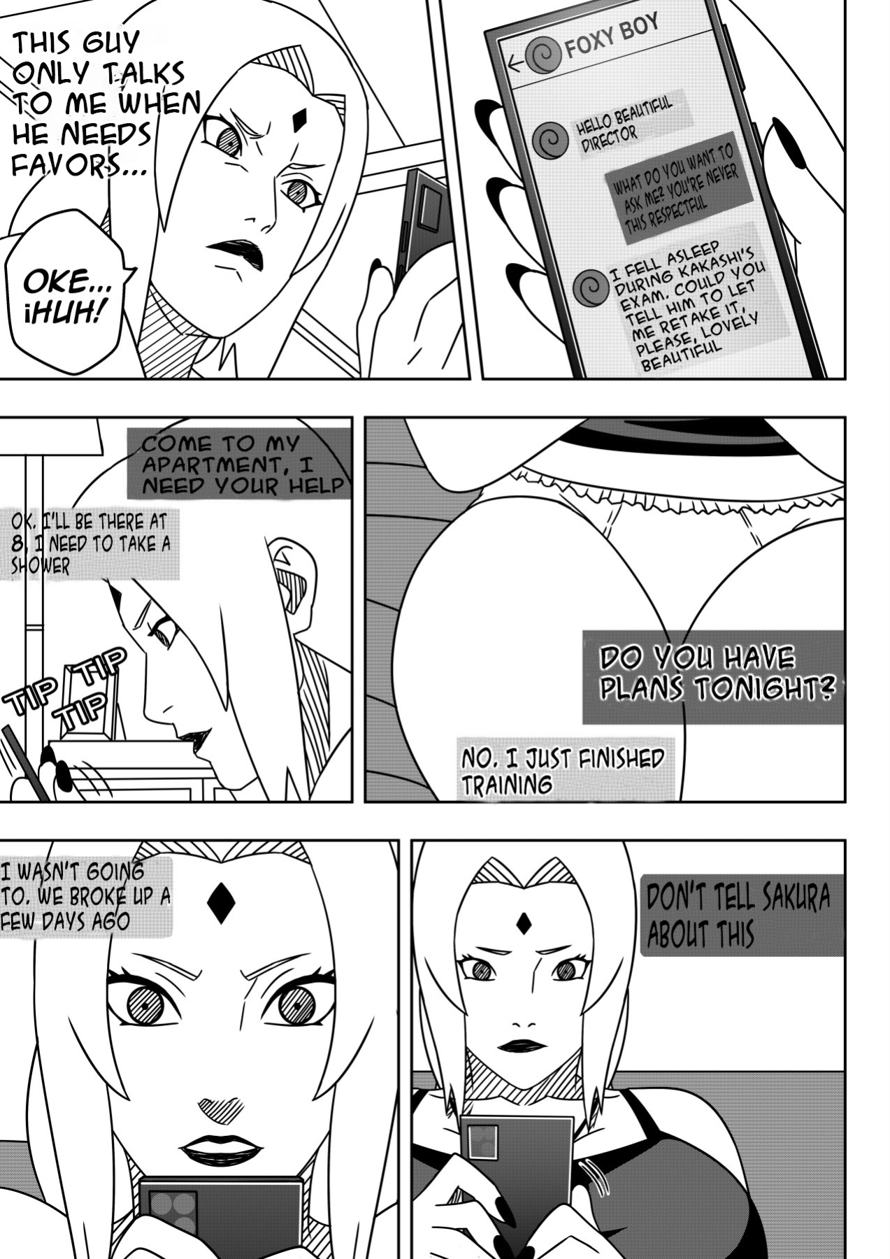 [NinRubio] Milf On OnlySimps (Naruto)