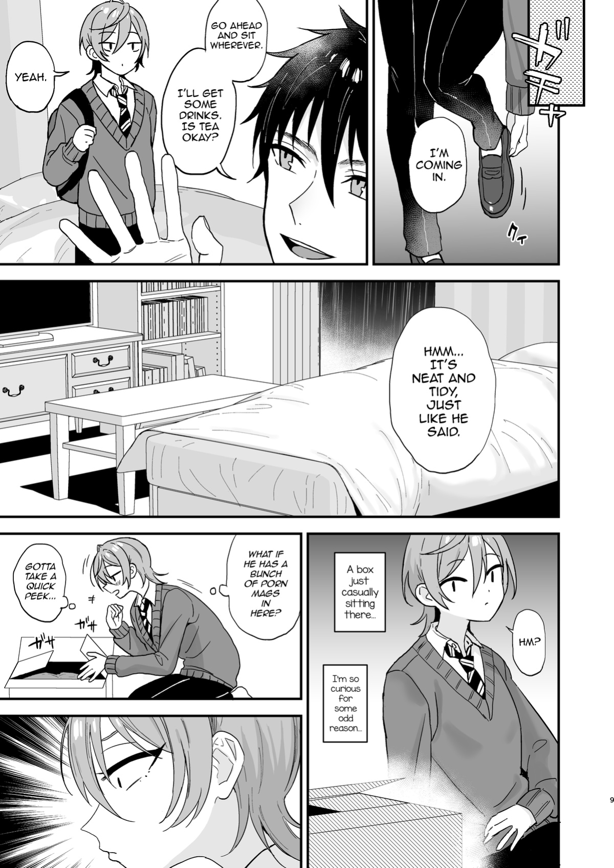 [Mycology. (Ainaryumu)] Kawaii ni Yowai Inkya Danshi ga Mesu Ochi suru made Zenpen [mysterymeat3]
