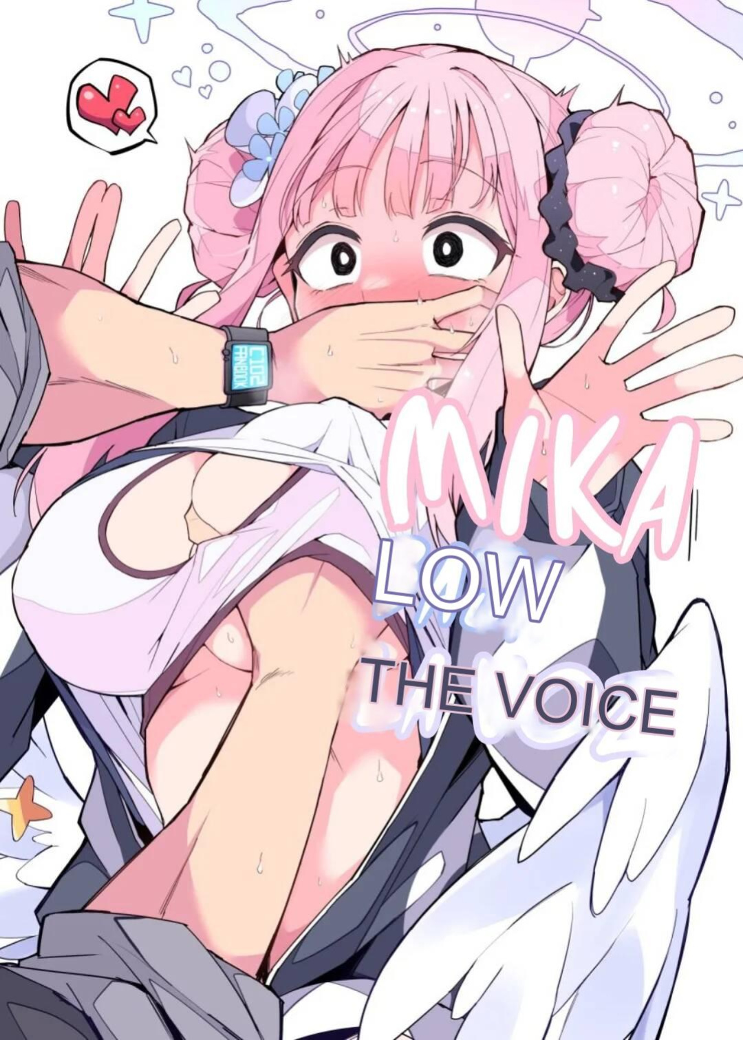 (C102) [Miracle Burn (Himiya Zyo-zu)] Mika, Koe Osaete. | Mika, Keep Your Voice Down. (Blue Archive)