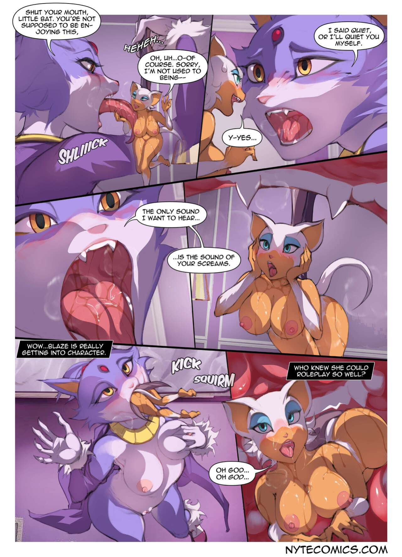 Sonic Adventures - Rouge & Blaze [Nyte]