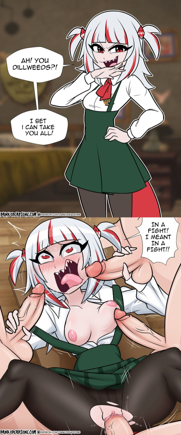 [DankoDeadZone] Just a normal welcome at Bullworth Academy (Hololive)