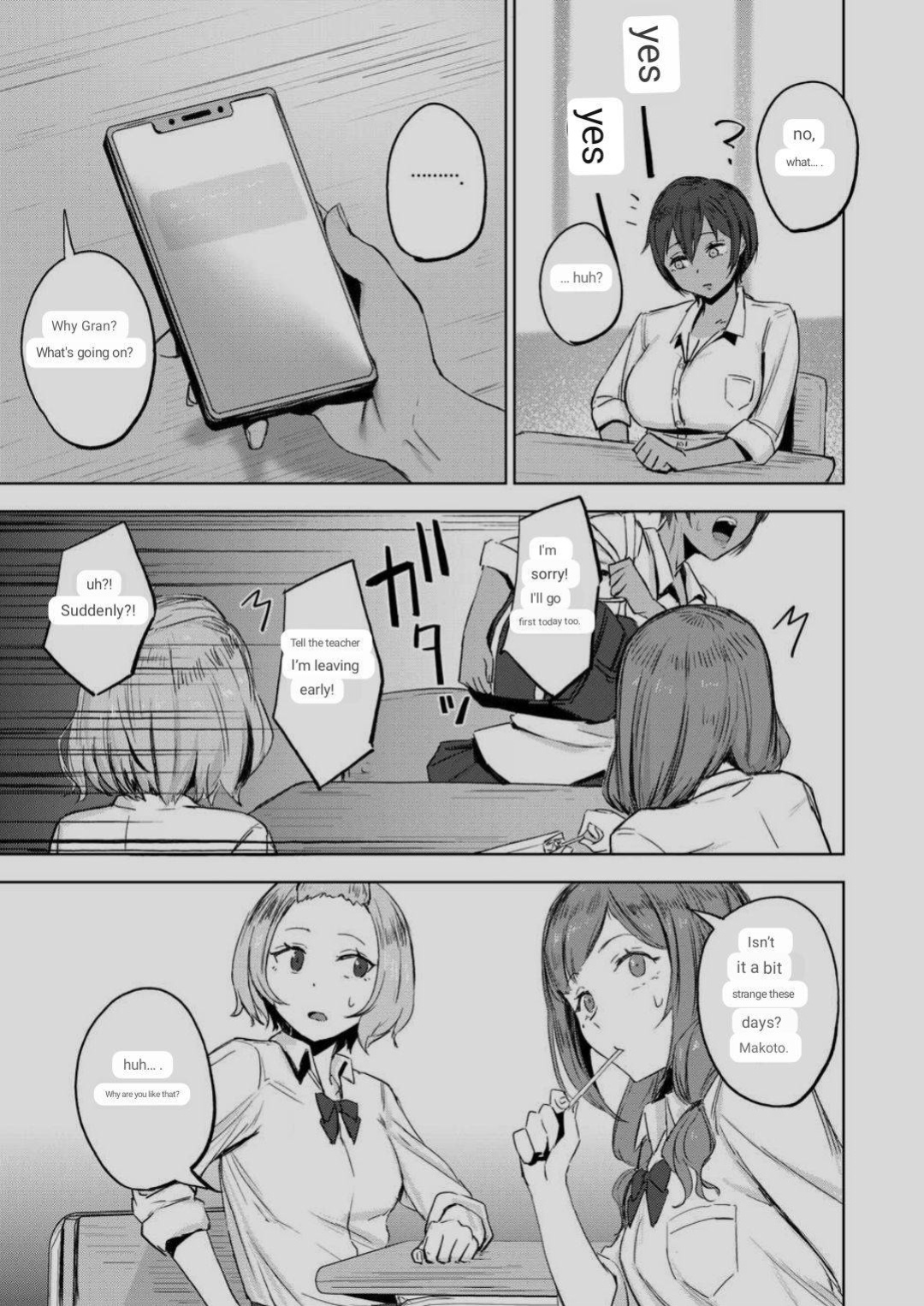 [Sanuki] Kimochii Koto ni wa Sakaraenai - musclehead girl can't resist orgasm (COMIC X-EROS #107) [MTL]