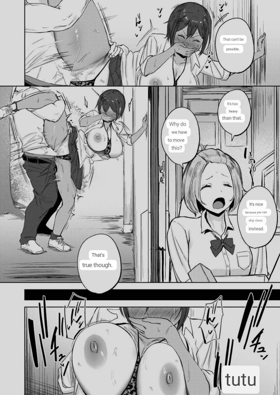 [Sanuki] Kimochii Koto ni wa Sakaraenai - musclehead girl can't resist orgasm (COMIC X-EROS #107) [MTL]