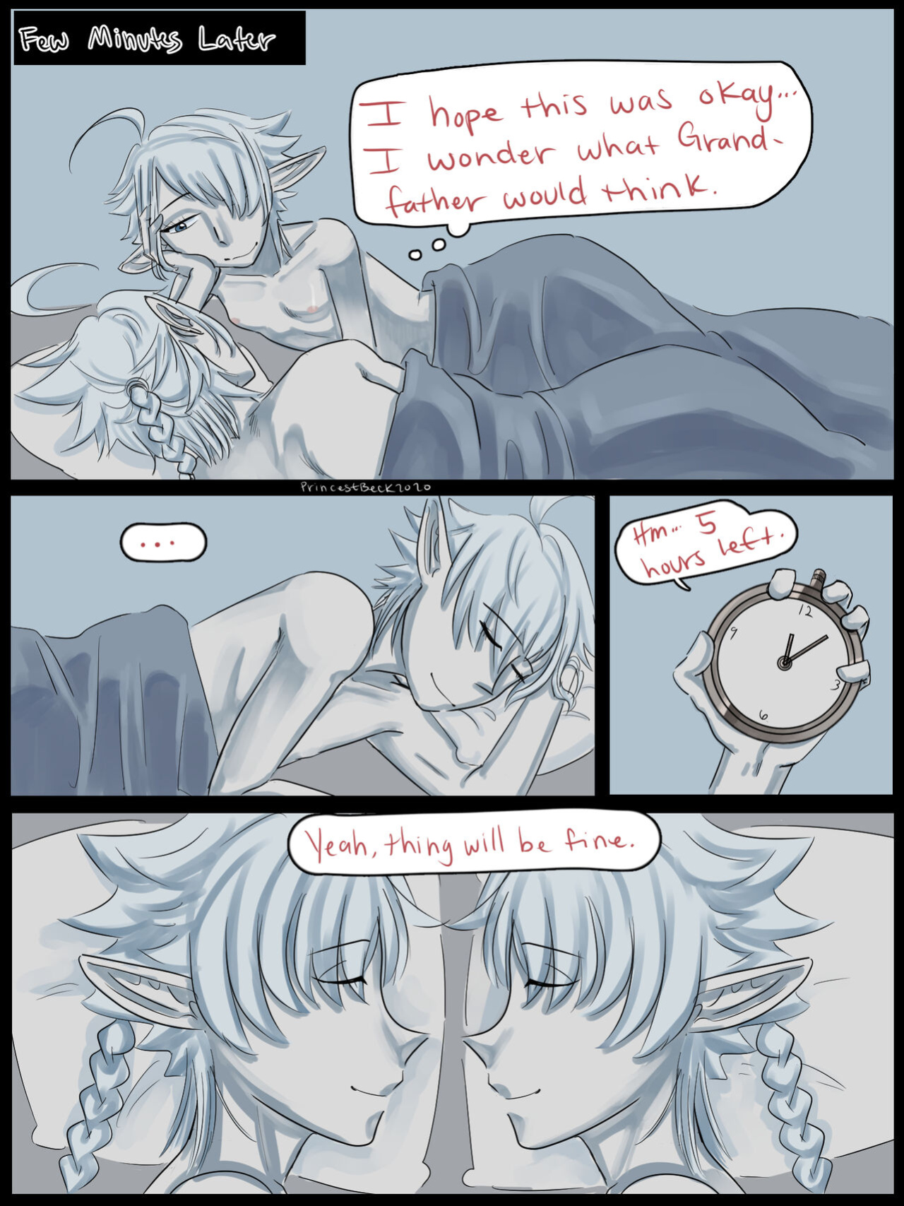 [Princest Beck] Alisaie x Alphinaud (Final Fantasy XIV)