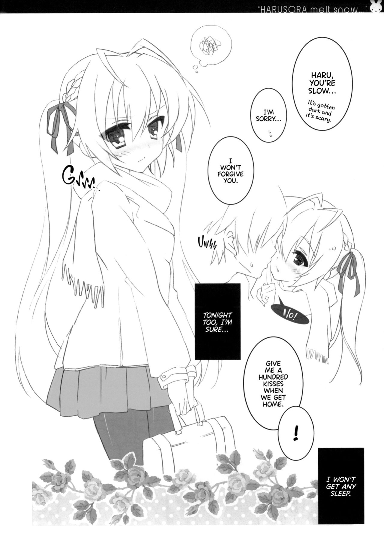 (C81) [8%milk. (Utase Yui)] Sora ori snowin'! (Yosuga no Sora) [TRJR]