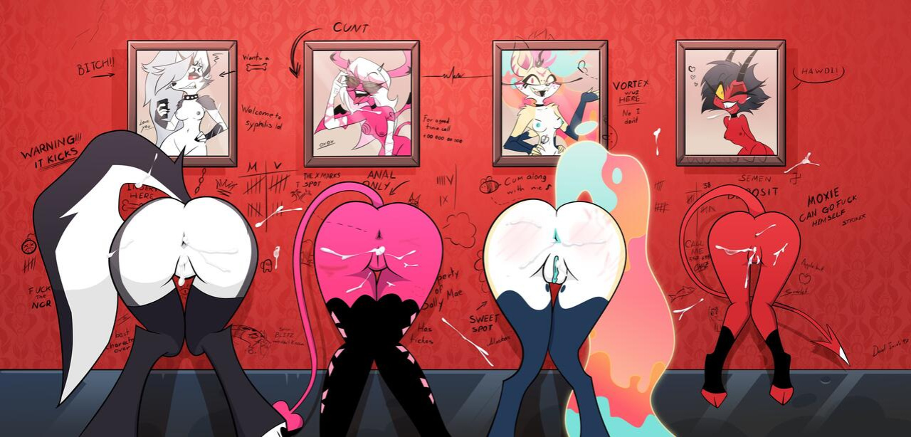 [DeadInside97] Stuck to the Wall (Hazbin Hotel/Helluva Boss)
