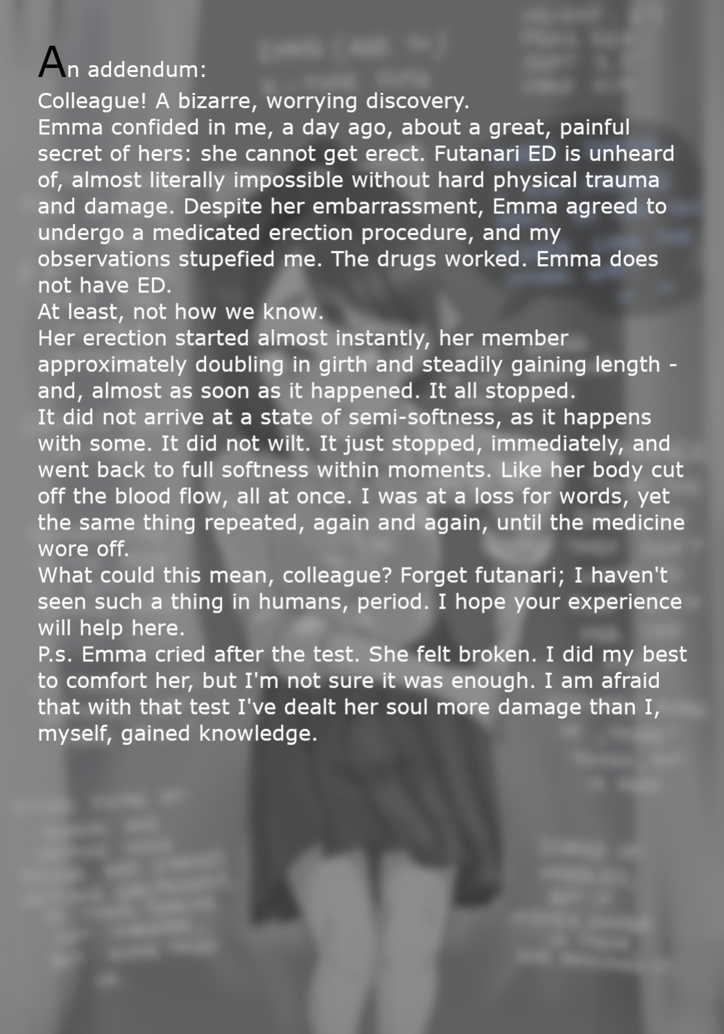 [panzermeido] Case: Emma - part 1-5 [hiatus]