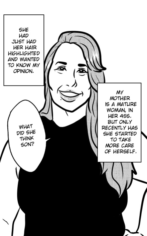 [Tzinnxt]Mom's beautiful hair - Chp.01