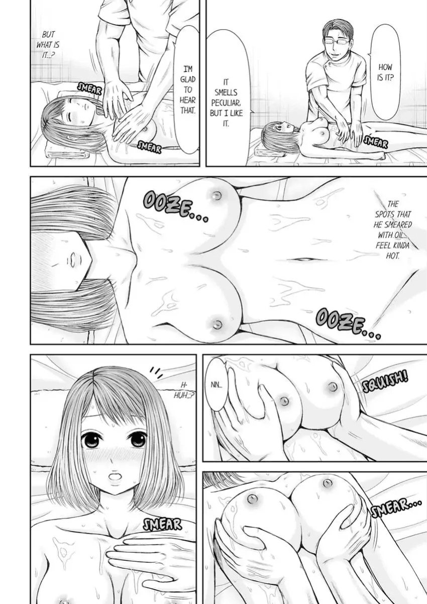 [Icelatte] Seitraishi ni Jirasare Tsuzuketa Tsuma ~Otto ni wa Ienai Nureiki Massage 1-6 | A Wife who Gets Teased Continually by a Masseur ー A Massage that Makes Me Cum Behind My Husband’s Back 1-6