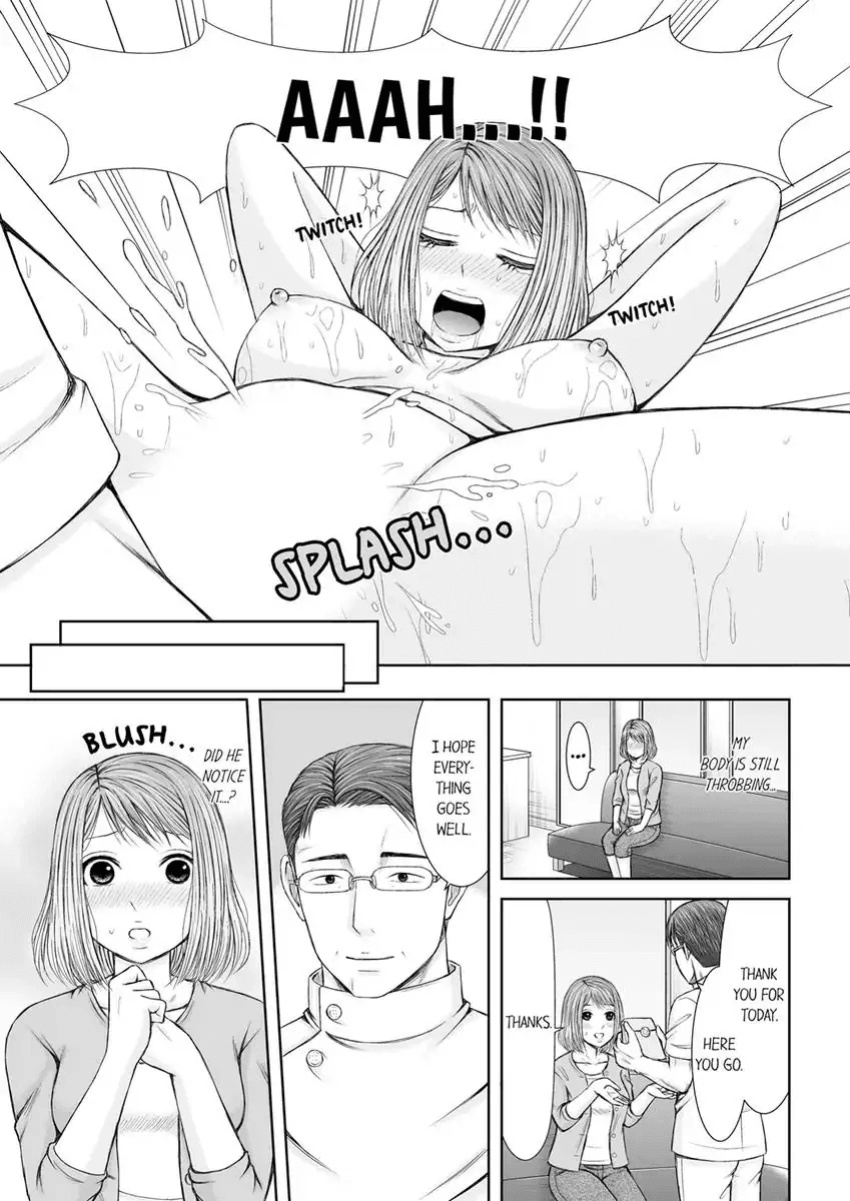 [Icelatte] Seitraishi ni Jirasare Tsuzuketa Tsuma ~Otto ni wa Ienai Nureiki Massage 1-6 | A Wife who Gets Teased Continually by a Masseur ー A Massage that Makes Me Cum Behind My Husband’s Back 1-6