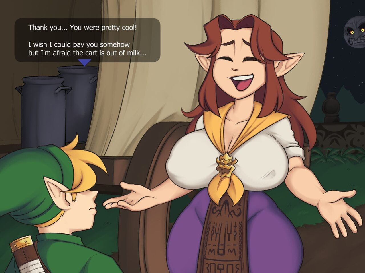 [A-Gal] Cremia x Link & Mushroom Toppin (The Legend of Zelda)