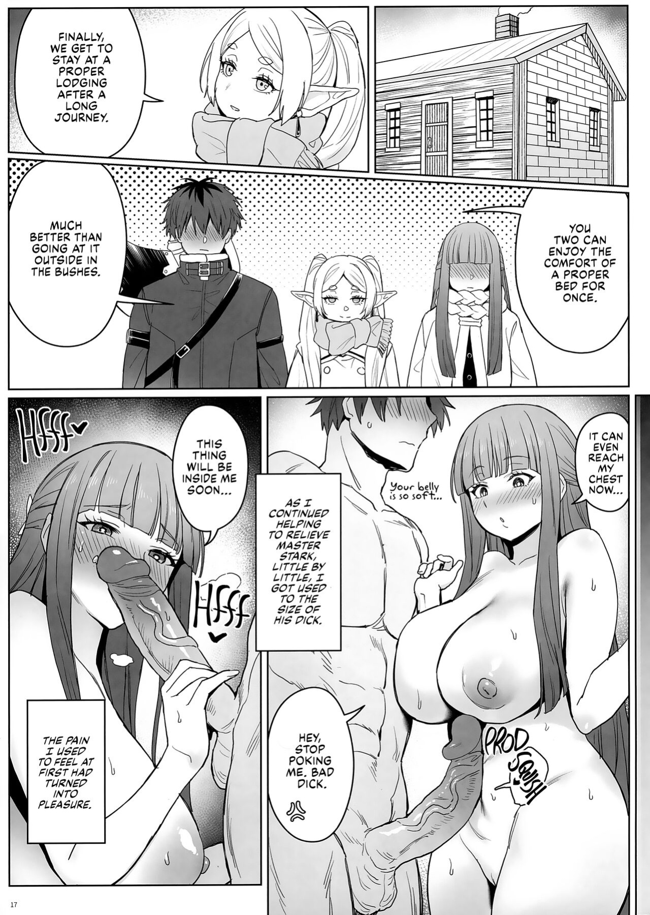 [COMEX (Zhen Lu)] Chinchin ga Ookiku Naru Mahou | Penis Enlargement Magic (Sousou no Frieren) [Fap It Scans]