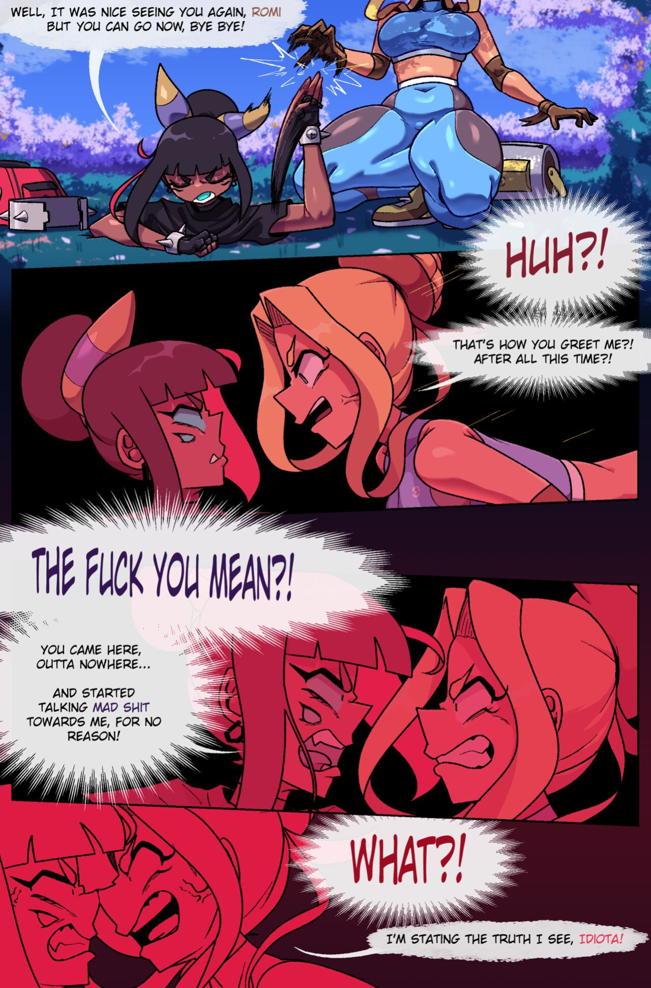 [Cuchuflin] Bug bite (Chapters 1 and 2 + extras)