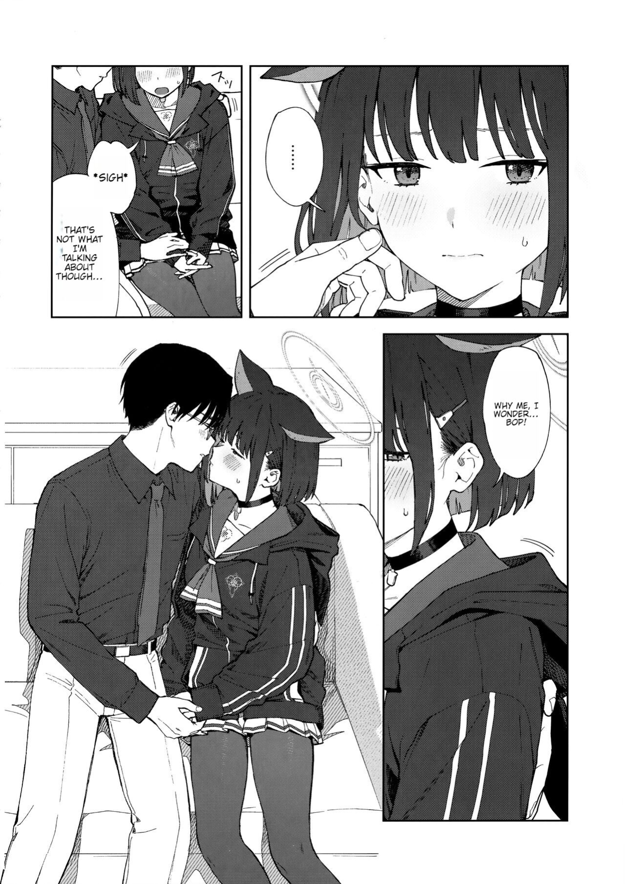(C103) [Titano-makhia (Mikaduchi)] Sensei, Doushite Watashi nano...? (Blue Archive)