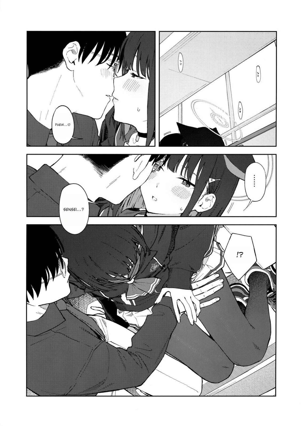(C103) [Titano-makhia (Mikaduchi)] Sensei, Doushite Watashi nano...? (Blue Archive)