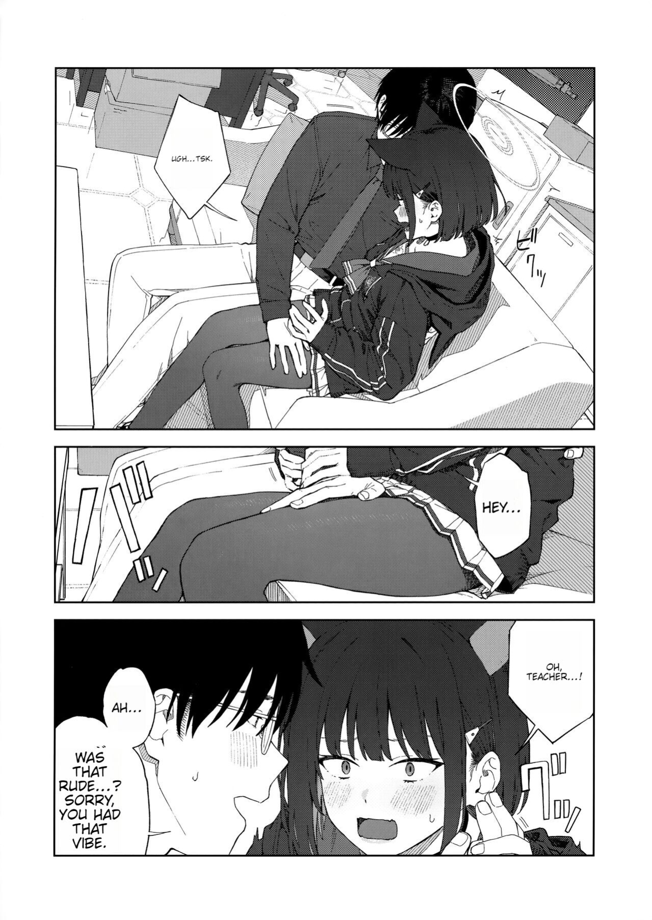 (C103) [Titano-makhia (Mikaduchi)] Sensei, Doushite Watashi nano...? (Blue Archive)