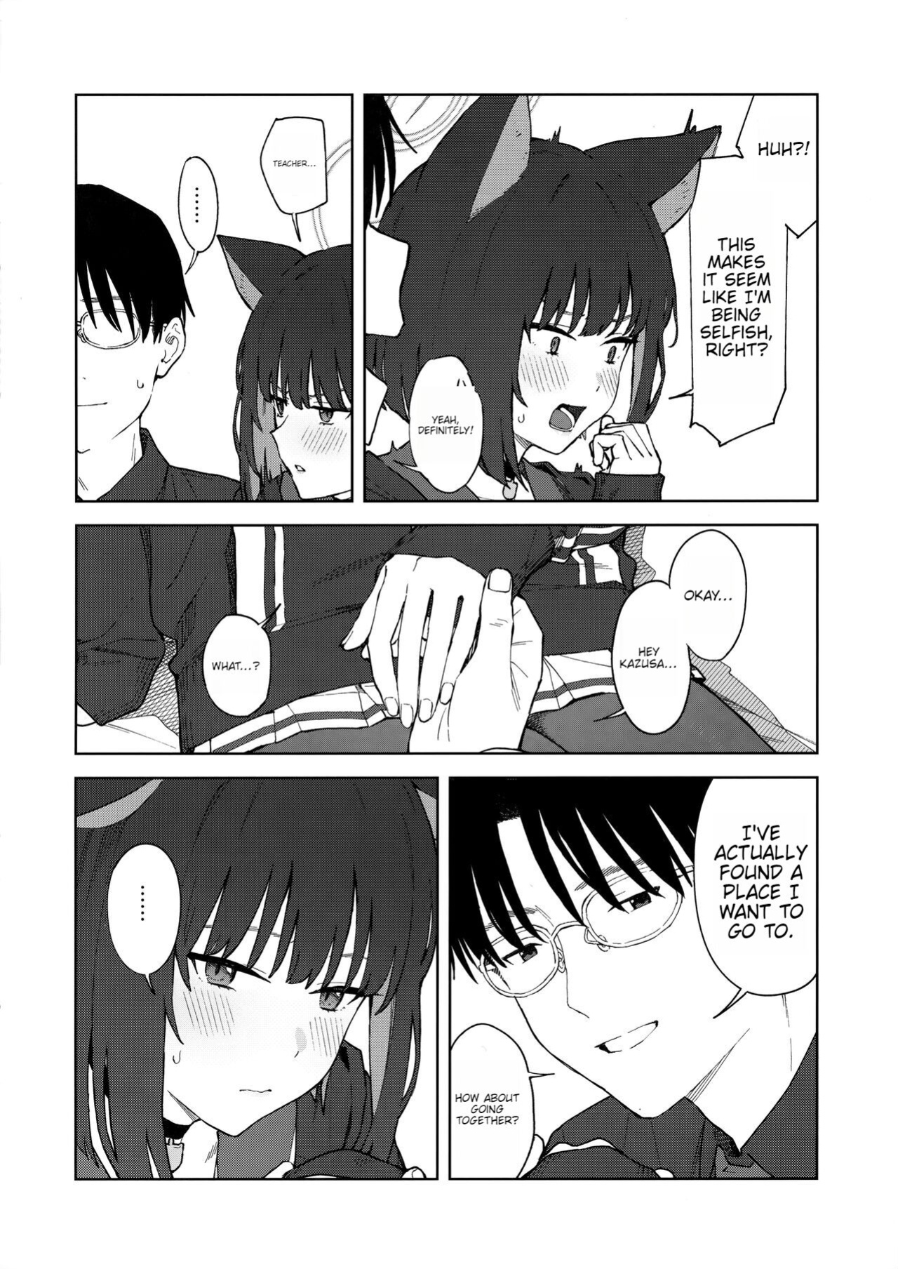 (C103) [Titano-makhia (Mikaduchi)] Sensei, Doushite Watashi nano...? (Blue Archive)