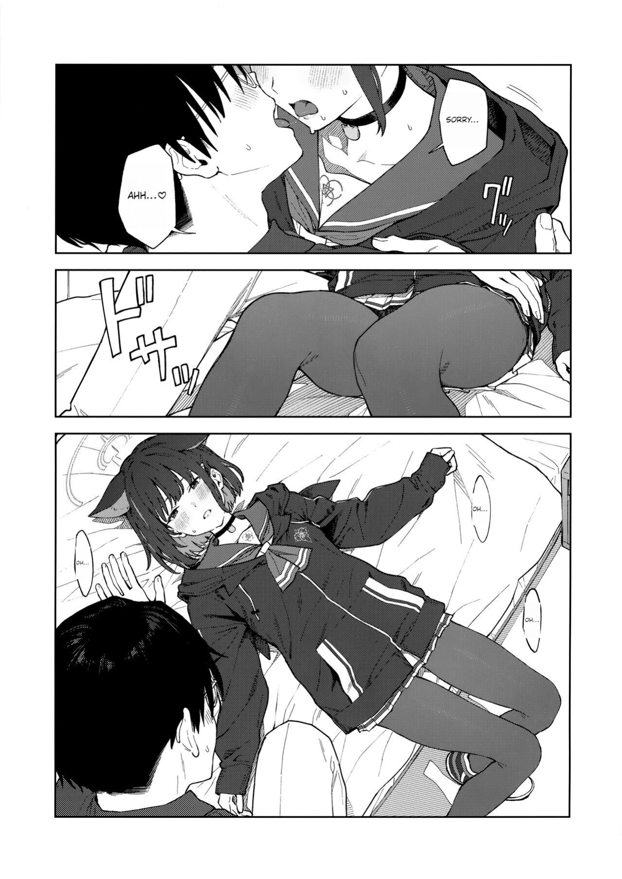 (C103) [Titano-makhia (Mikaduchi)] Sensei, Doushite Watashi nano...? (Blue Archive)