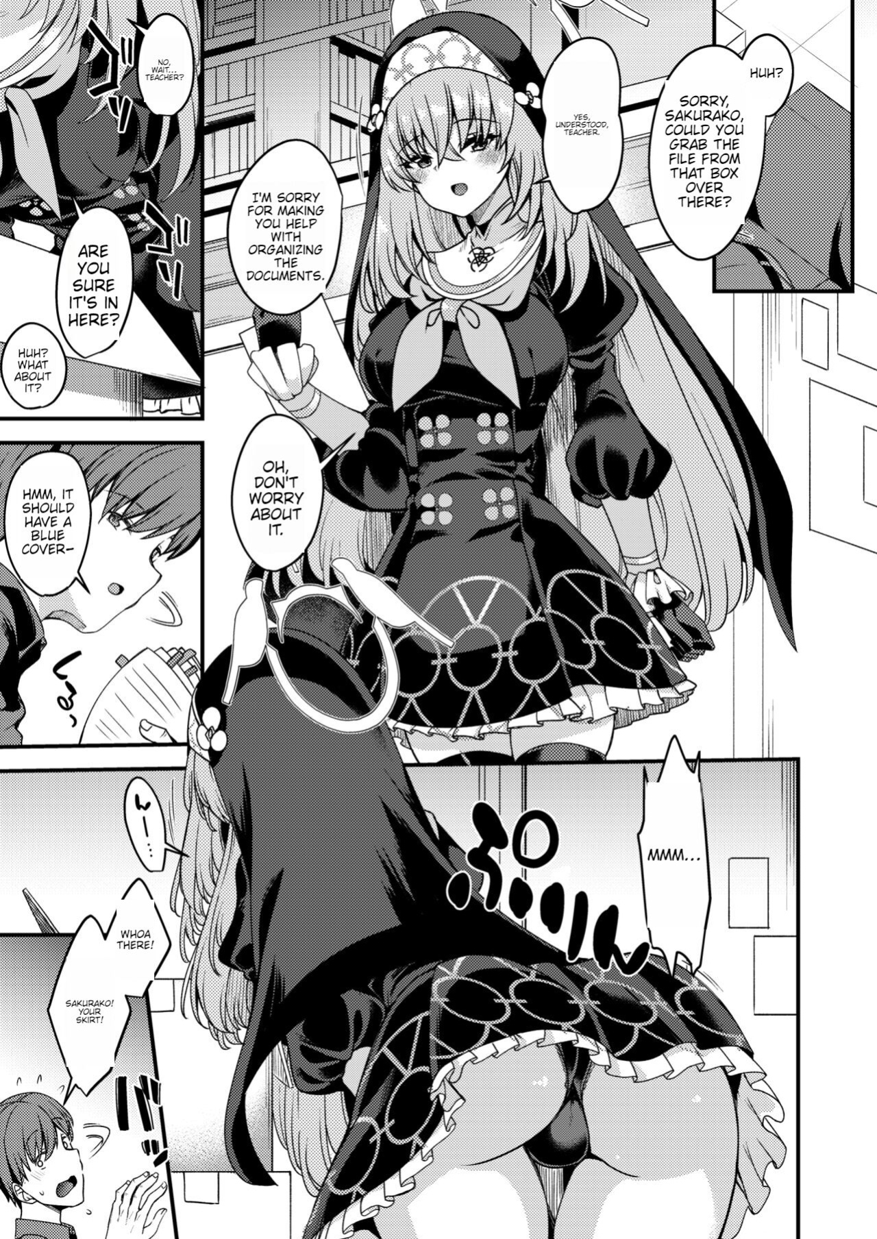 [Ryuukakusan Nodoame (Gokubuto Mayuge)] Sakurako-sama wa Nani mo Shiranai (Blue Archive)