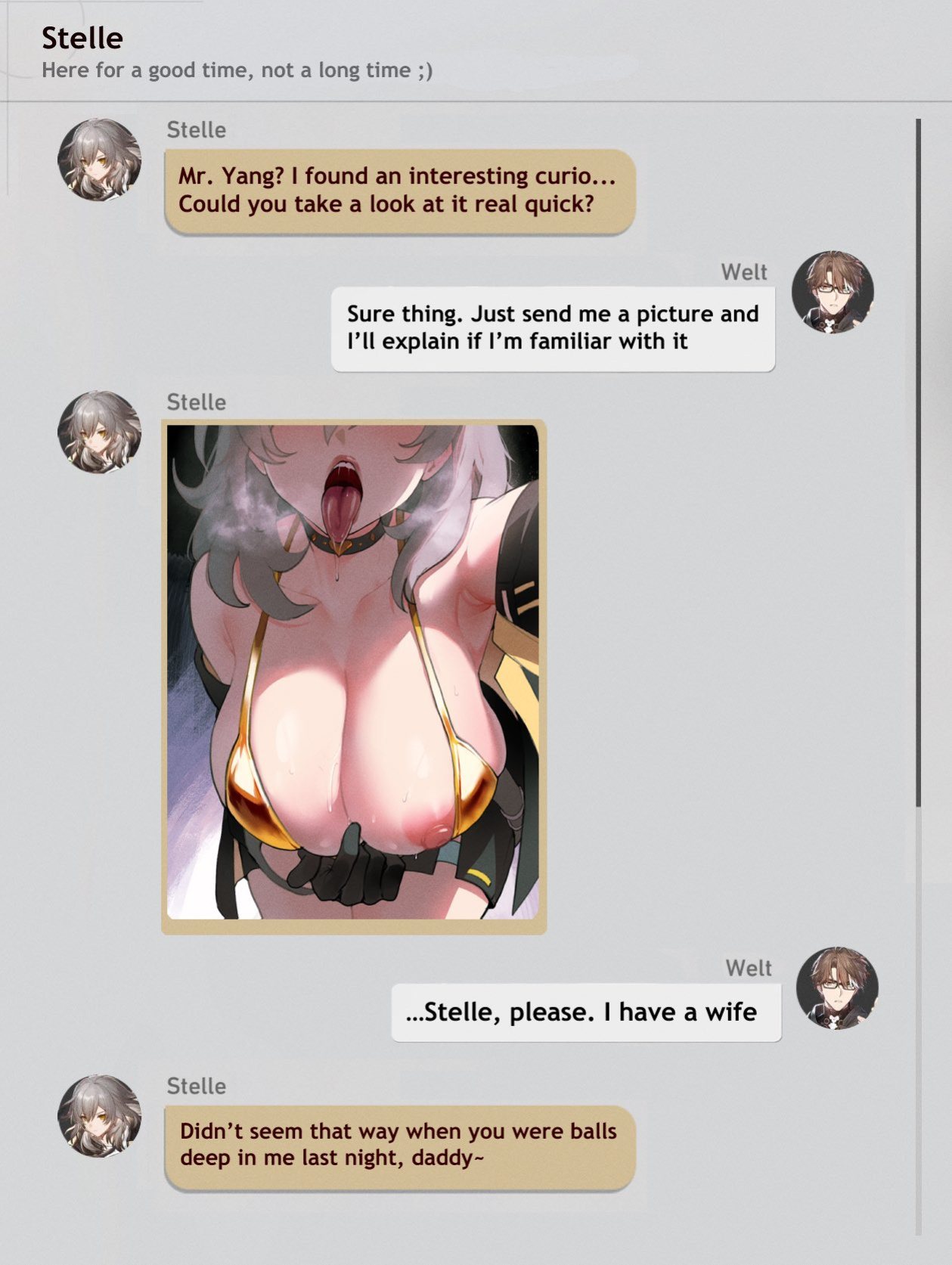 [various] Blackmail texts