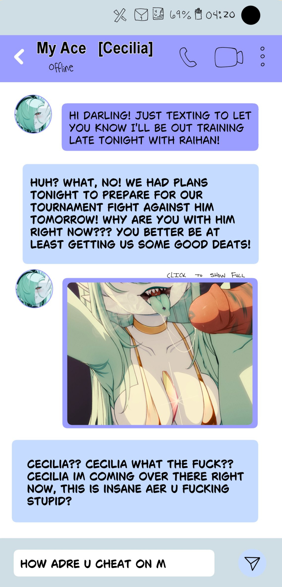 [various] Blackmail texts