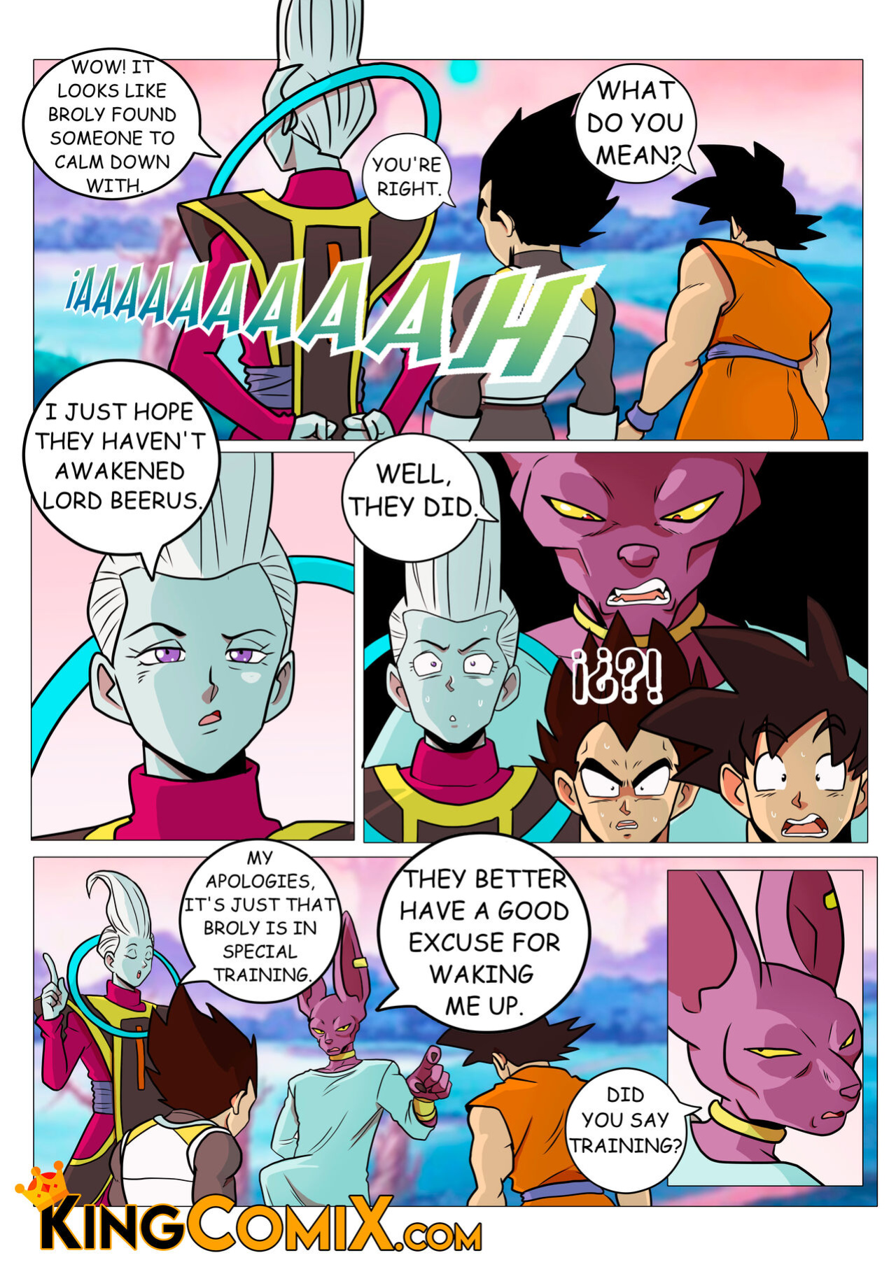 [KingComiX] Cheelai's Training (Dragon Ball Super)
