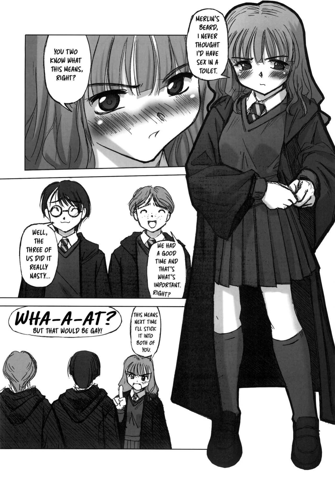 (CR33) [G-Power! (SASAYUKi)] ILH - I Love Hermione (Harry Potter)