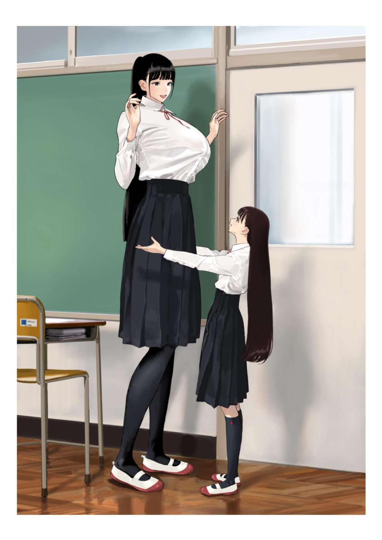 [Engawa Shinwa (Hiramedousa)] Shinchousa Dousei Couple | Height Difference Same Sex Couple [Fantasy Primer]