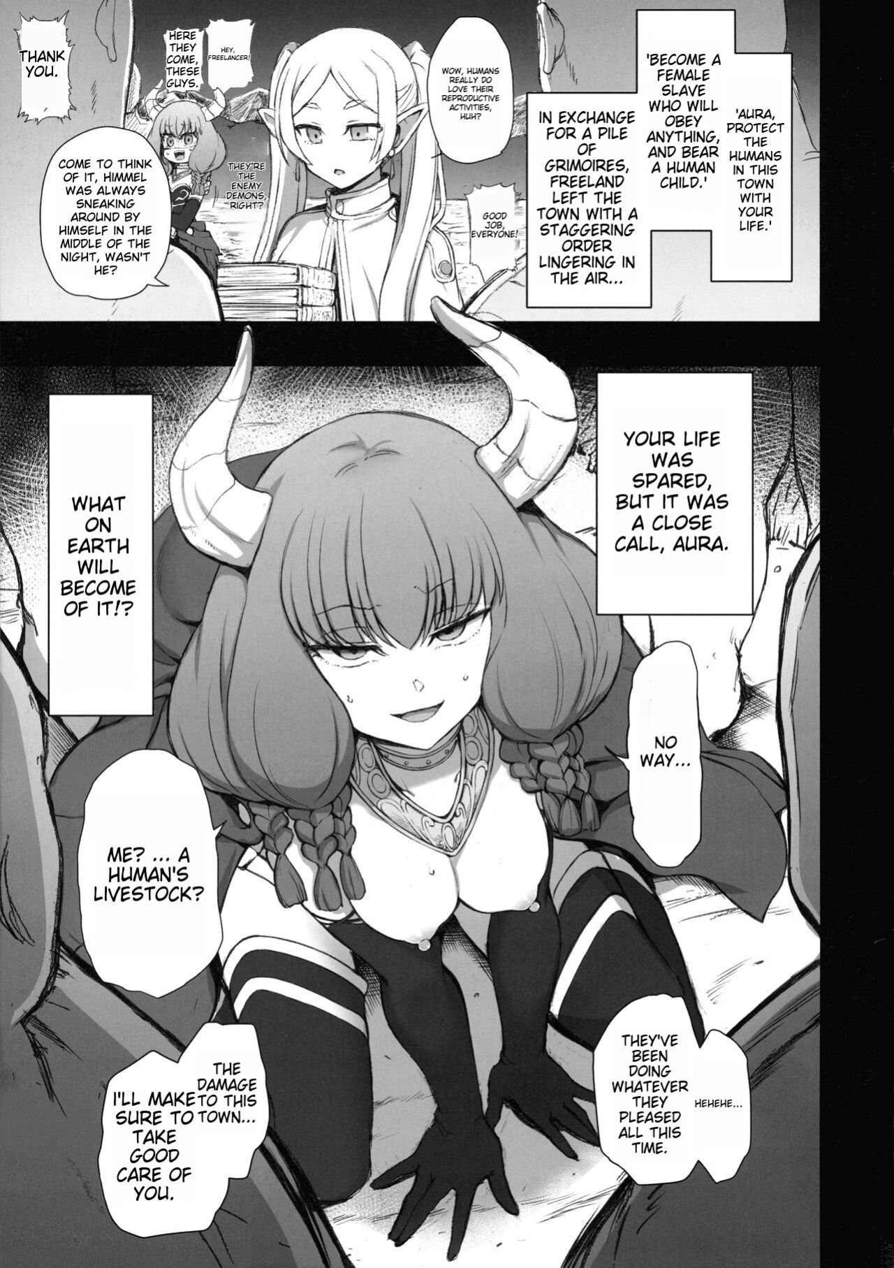 (C103) [50on! (Aiue Oka)] Dakuon 6 [ENG] [INCOMPLETE]