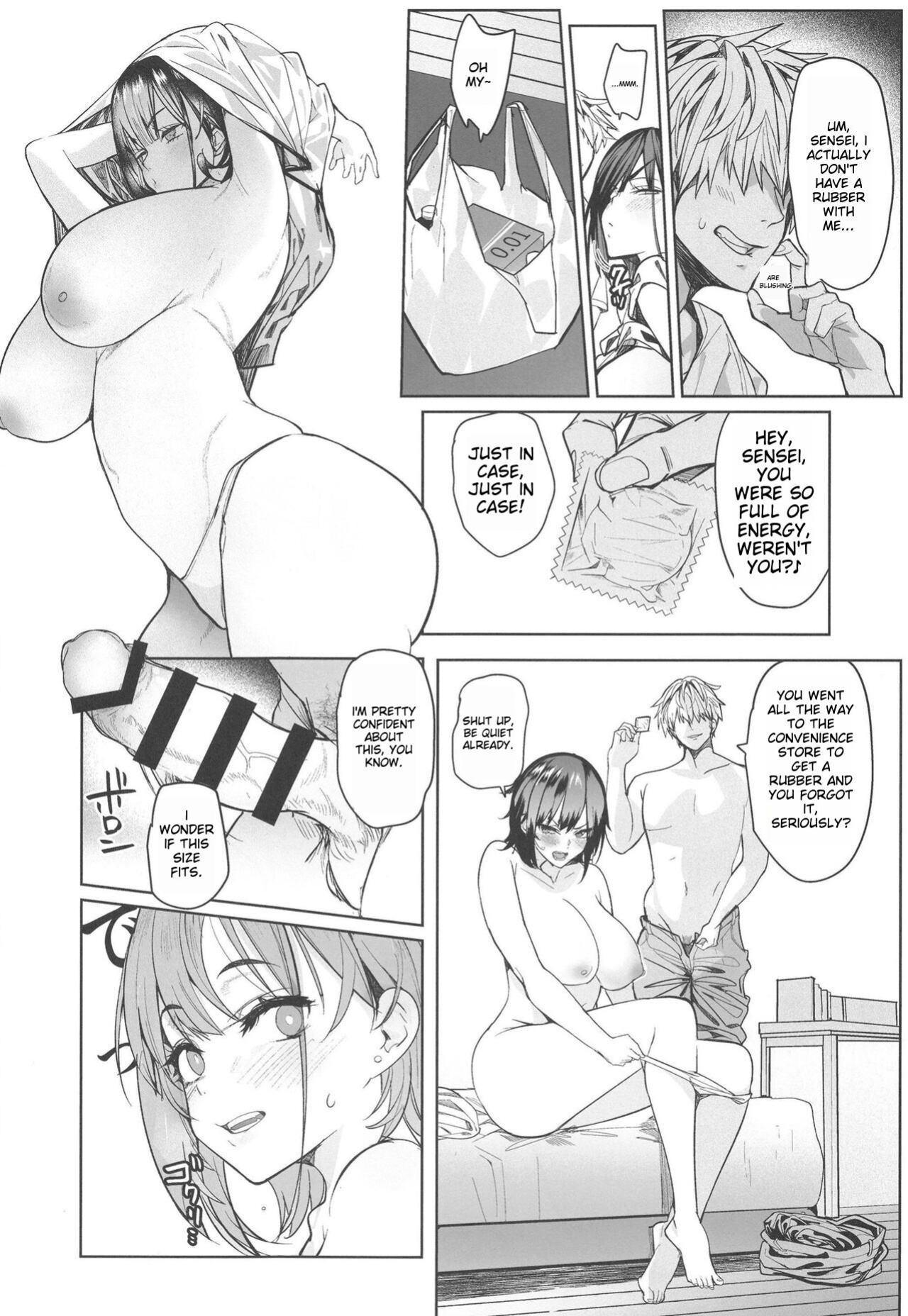 (C103) [AMAYADORI+ (Harenochiame)] Tsuyoki na Tannin Kyoushi Otoshite Mita [Aspiresix]