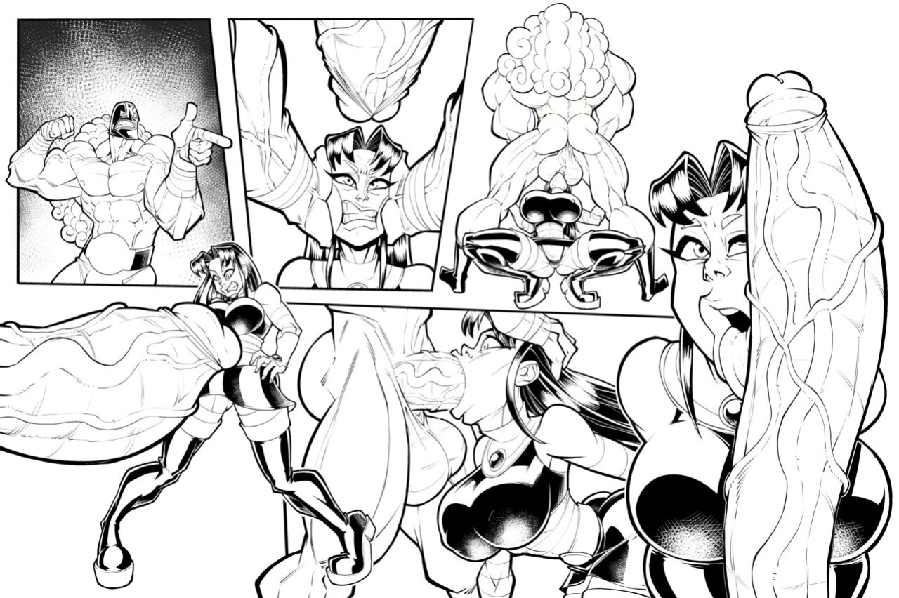 [Fontez] Blackfire Versus Rasslor (Teen Titans)