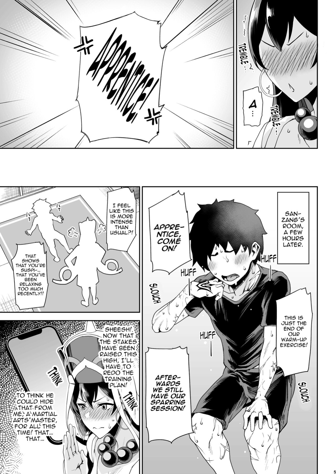 [Tanic Ya (Okutani Tanishi)] Shugyou Now (Fate Grand Order) [hardcase8translates]