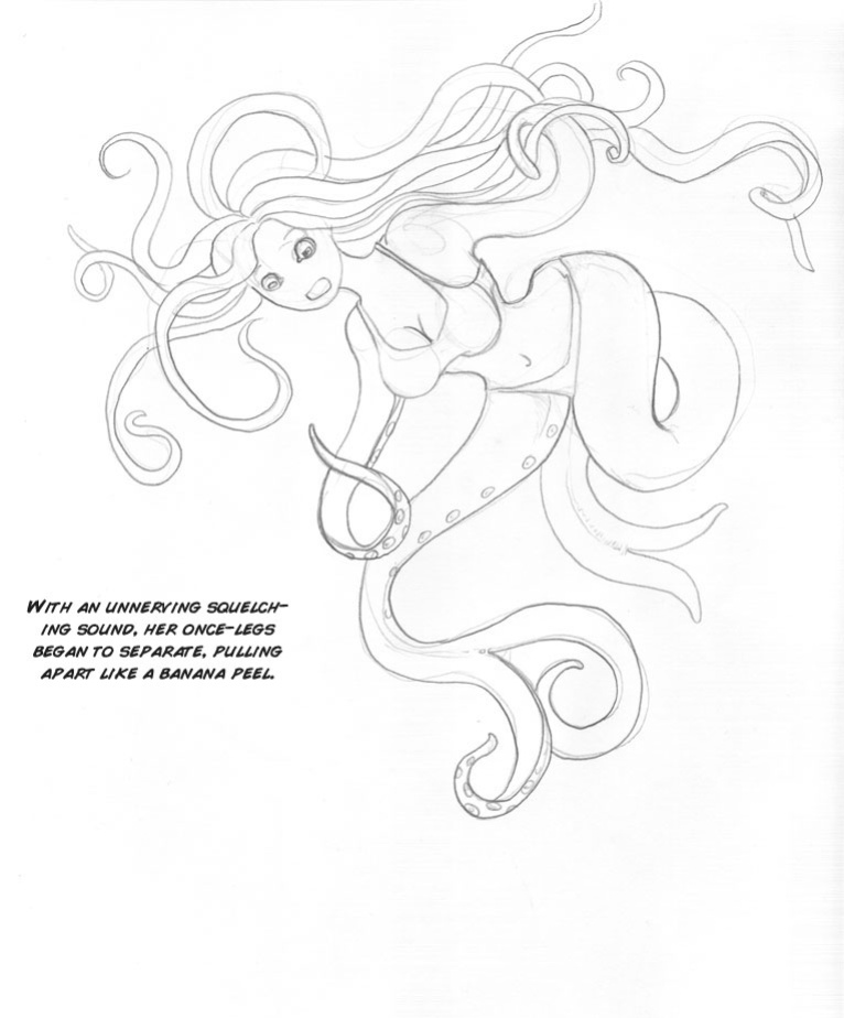 [Arania] donationart 09.11 Woman - Octopus creature