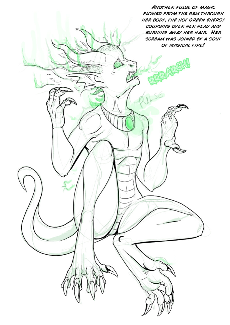 [Arania] donationart 16.02 Woman - Dragon