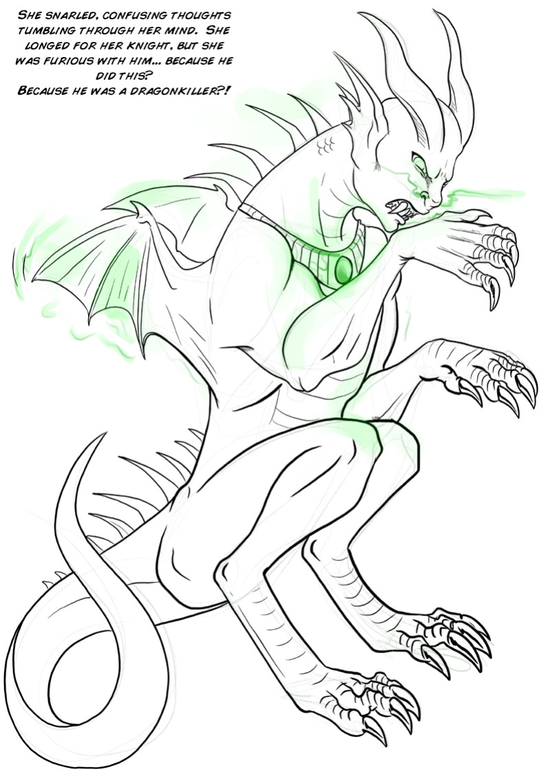[Arania] donationart 16.02 Woman - Dragon