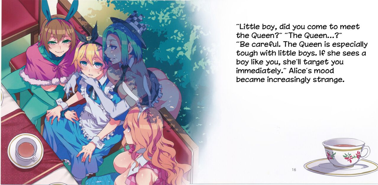 (C90) [Alice no Takarabako (Mizuryu Kei)] Yoiko no Sukebe Douwa Series 2 Fushidara na Kuni no Alice (Alice in Wonderland) [hardcase8translates]