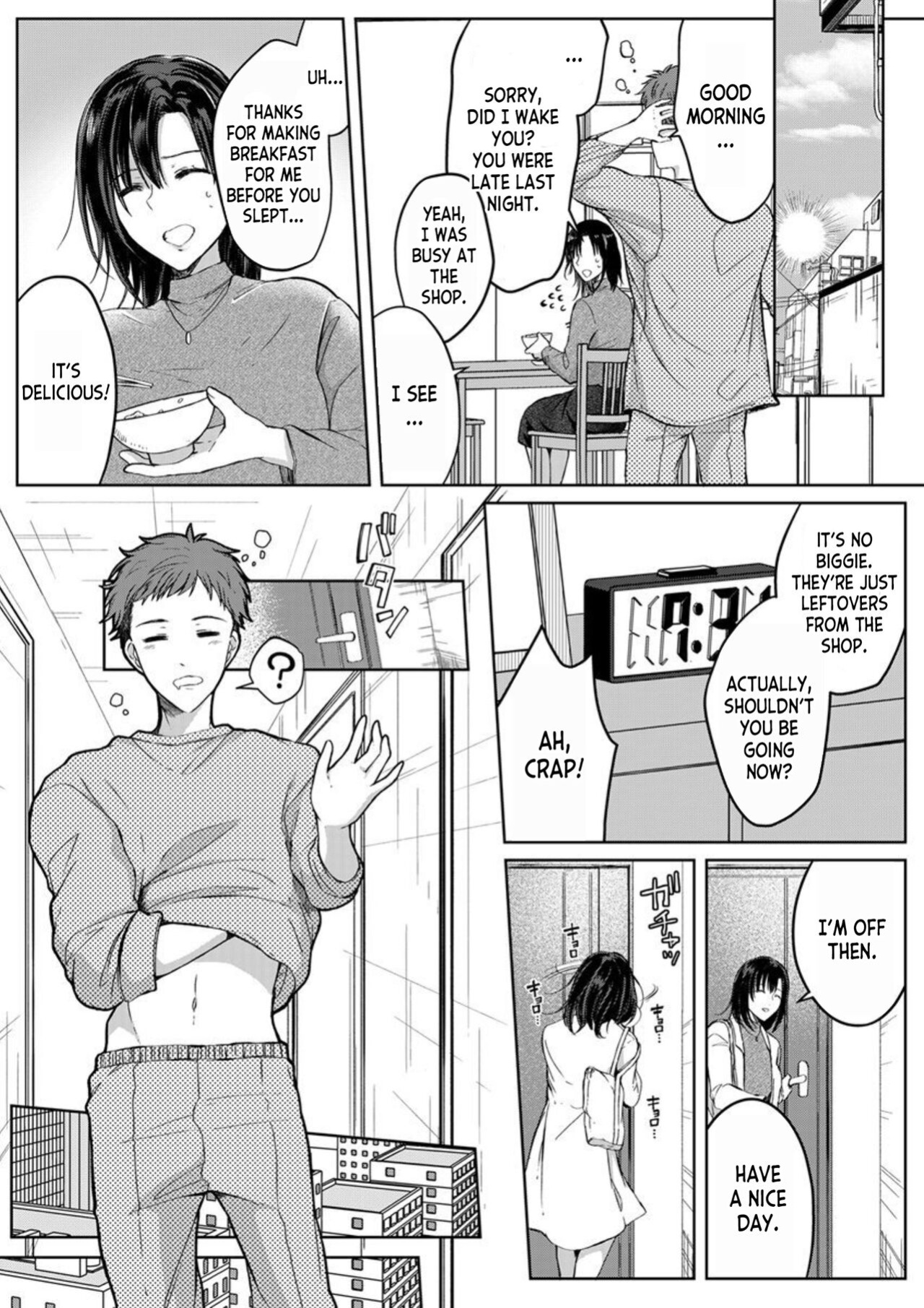 [Pururun (Satou Ichito)] Kekkon Majika no Misoji OL , Deisui Shite Kitaku go Soku Sex Shita Aite wa Rinjin Deshita!? 1 | A 30 year old Office Lady on the verge of Marriage comes Home Intoxicated, and has Sex with her Neighbor! 1 [desudesu]