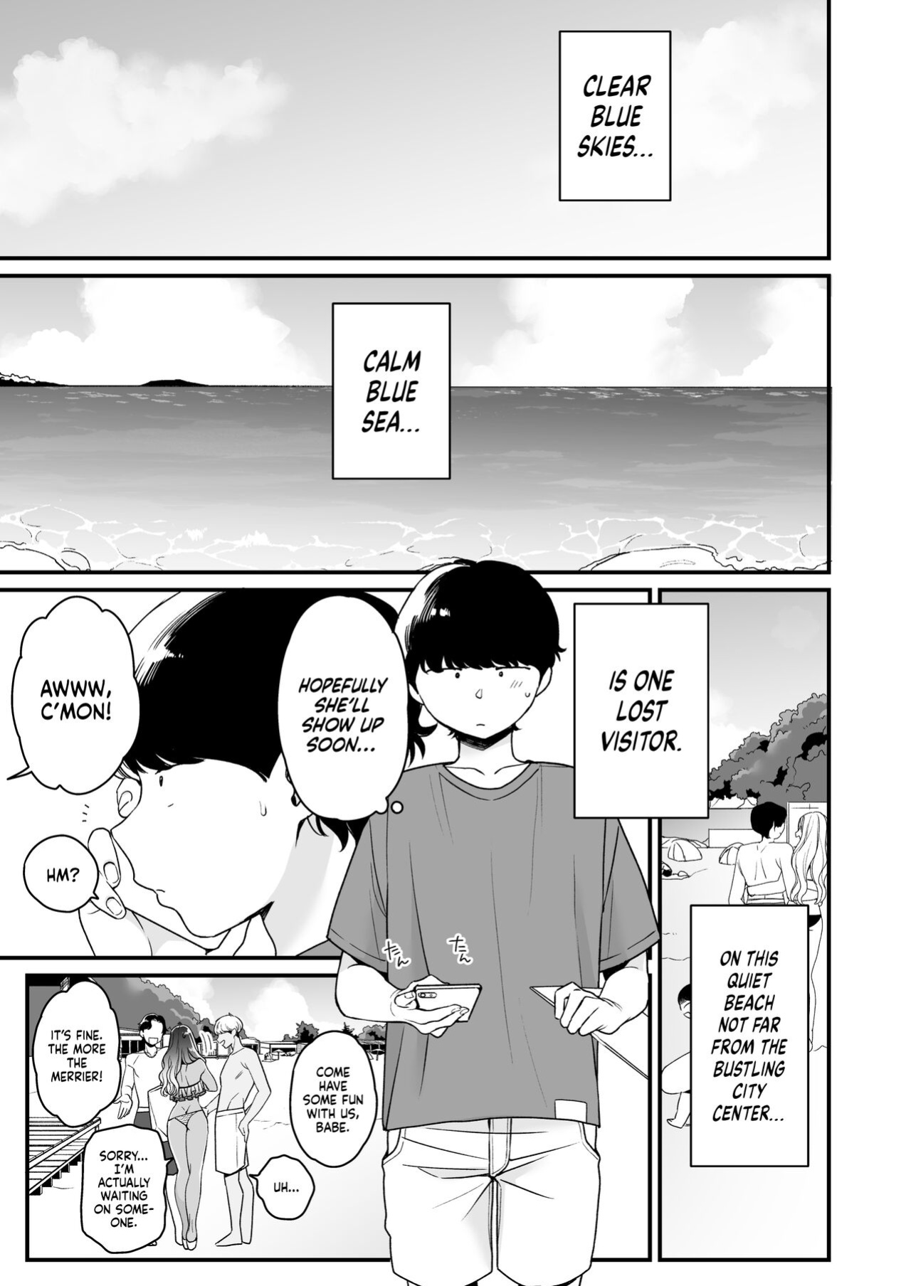 [Misaki (BUTA)] Natsu to Umi to Gal ×2 | Beach, Sun, And A Pair Of Gyarus! [head empty]