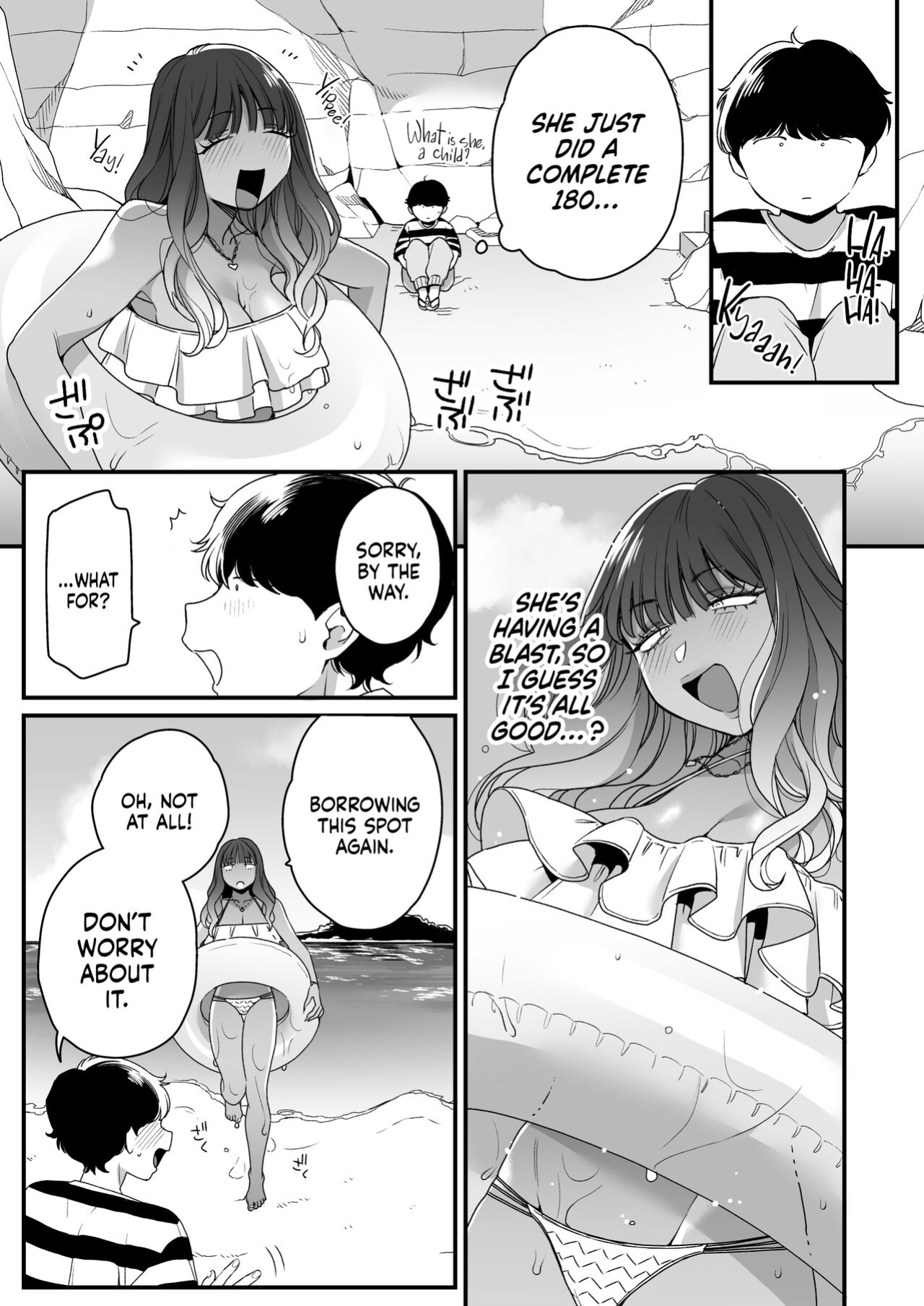 [Misaki (BUTA)] Natsu to Umi to Gal ×2 | Beach, Sun, And A Pair Of Gyarus! [head empty]