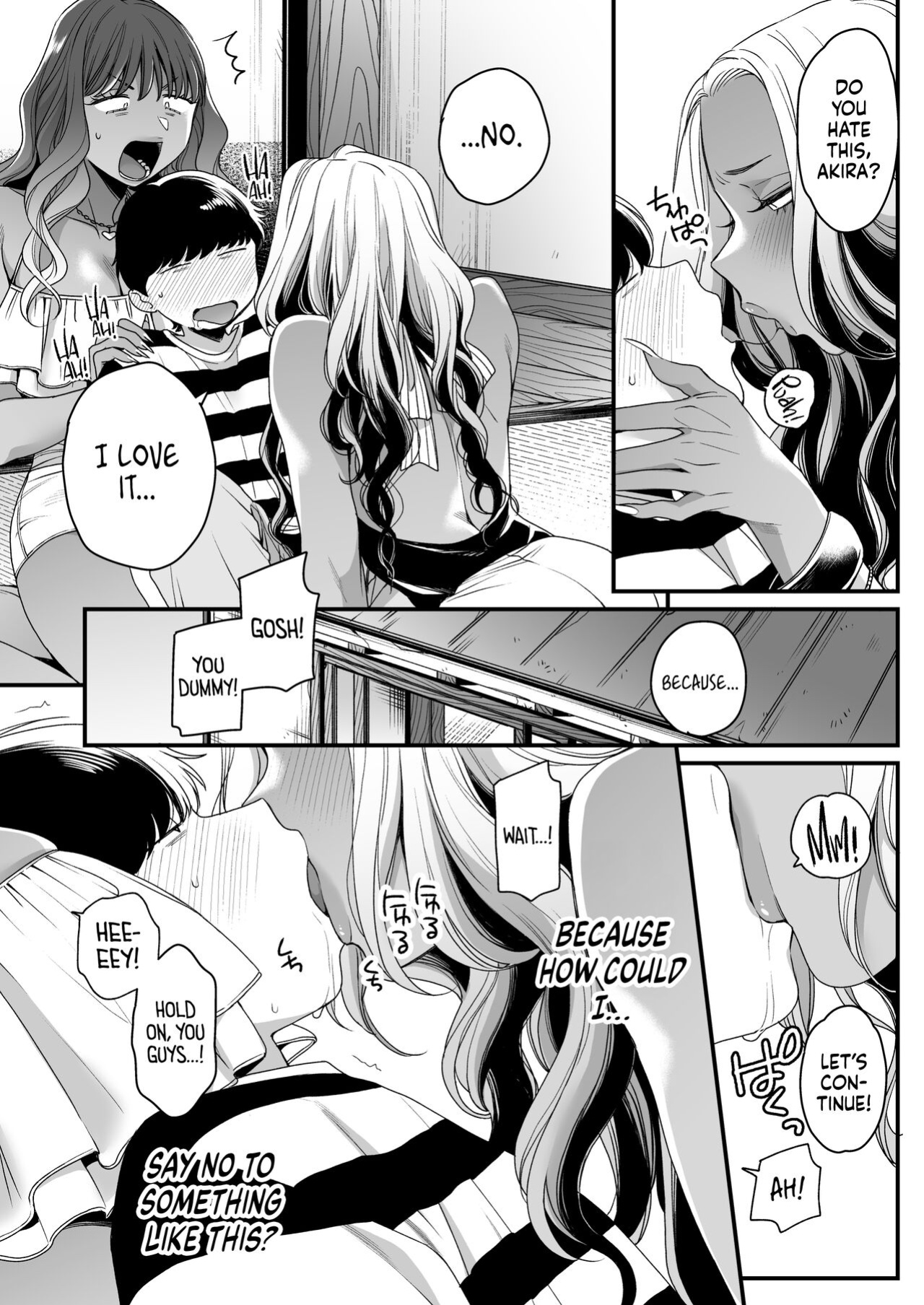 [Misaki (BUTA)] Natsu to Umi to Gal ×2 | Beach, Sun, And A Pair Of Gyarus! [head empty]