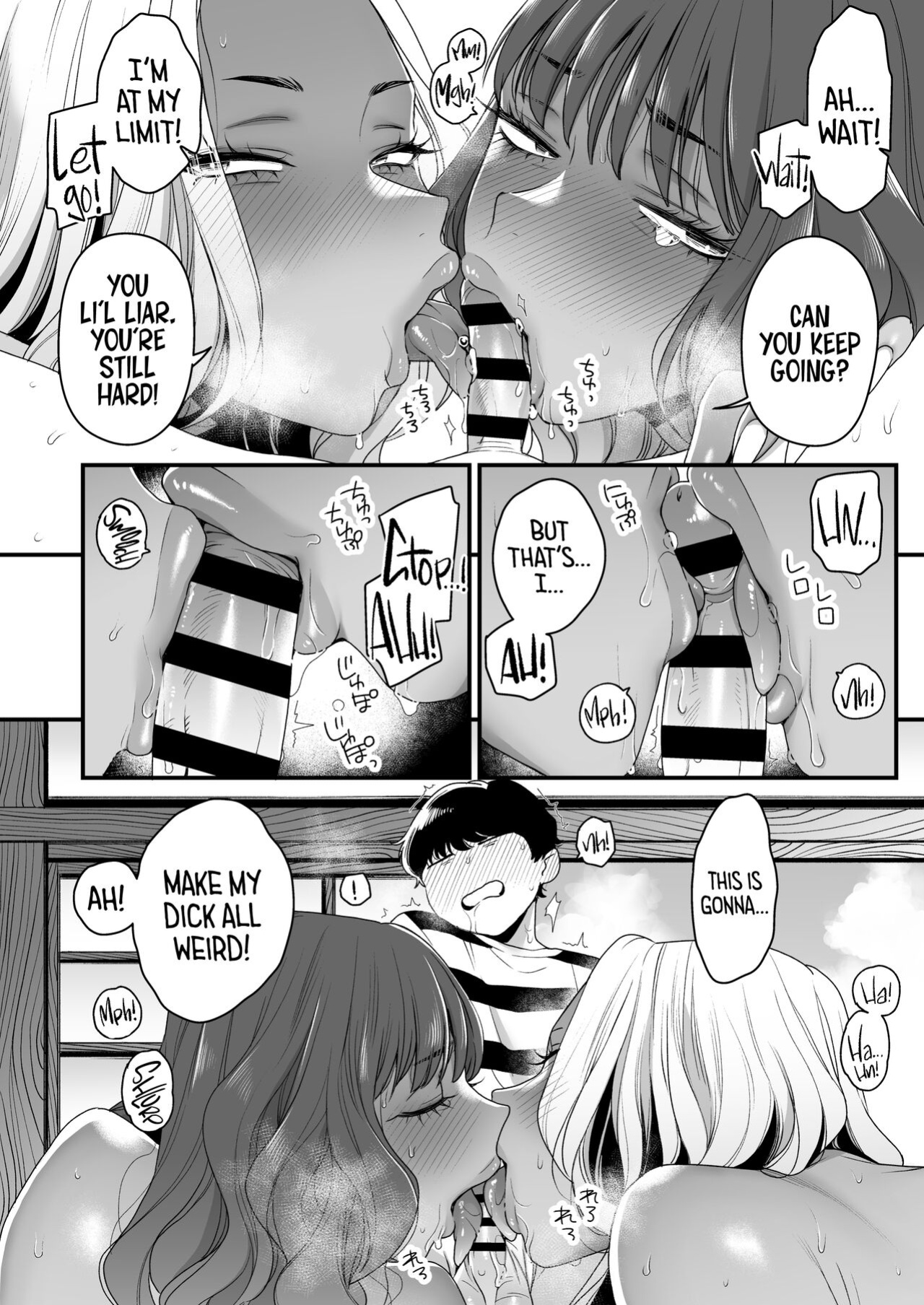 [Misaki (BUTA)] Natsu to Umi to Gal ×2 | Beach, Sun, And A Pair Of Gyarus! [head empty]