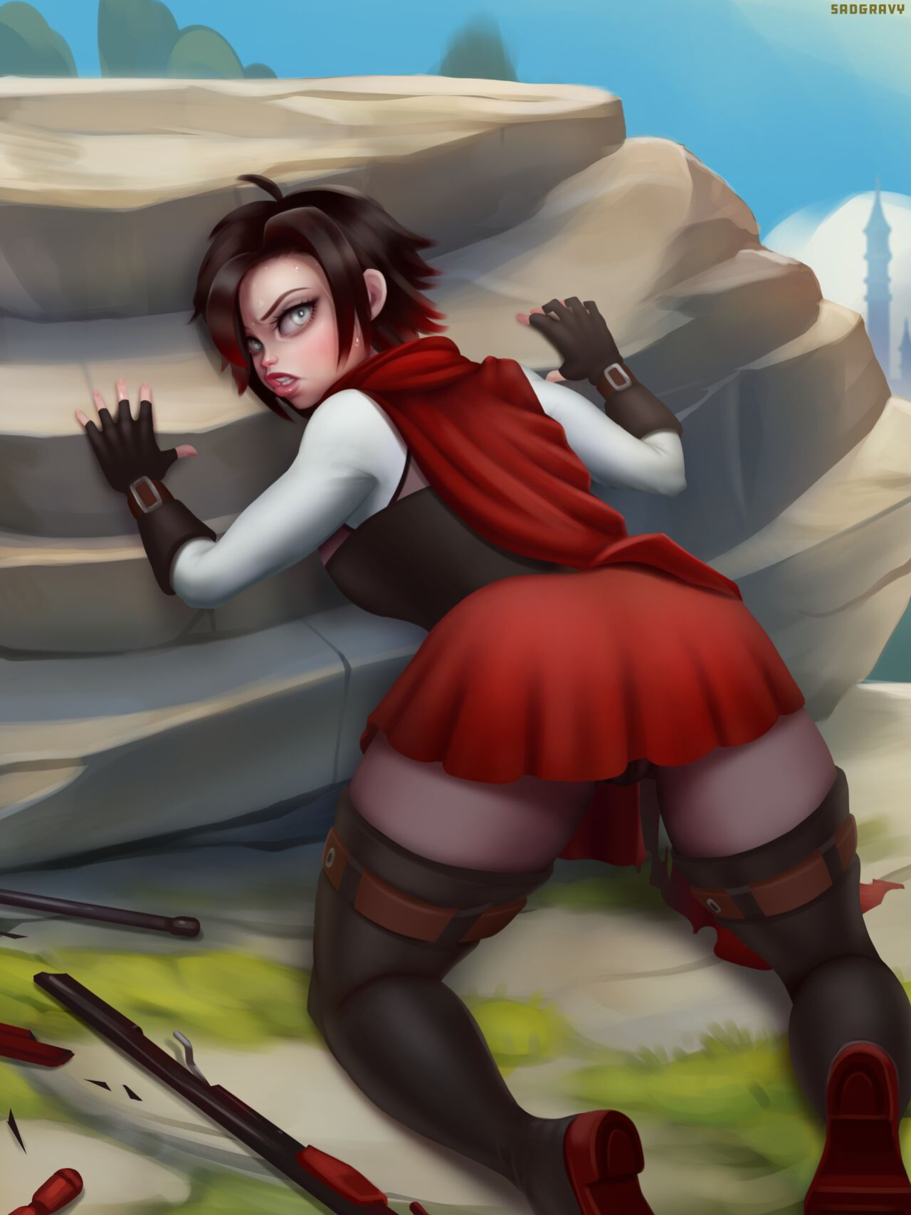 [Sadgravy] Ruby Rose bred by Grimm baboons