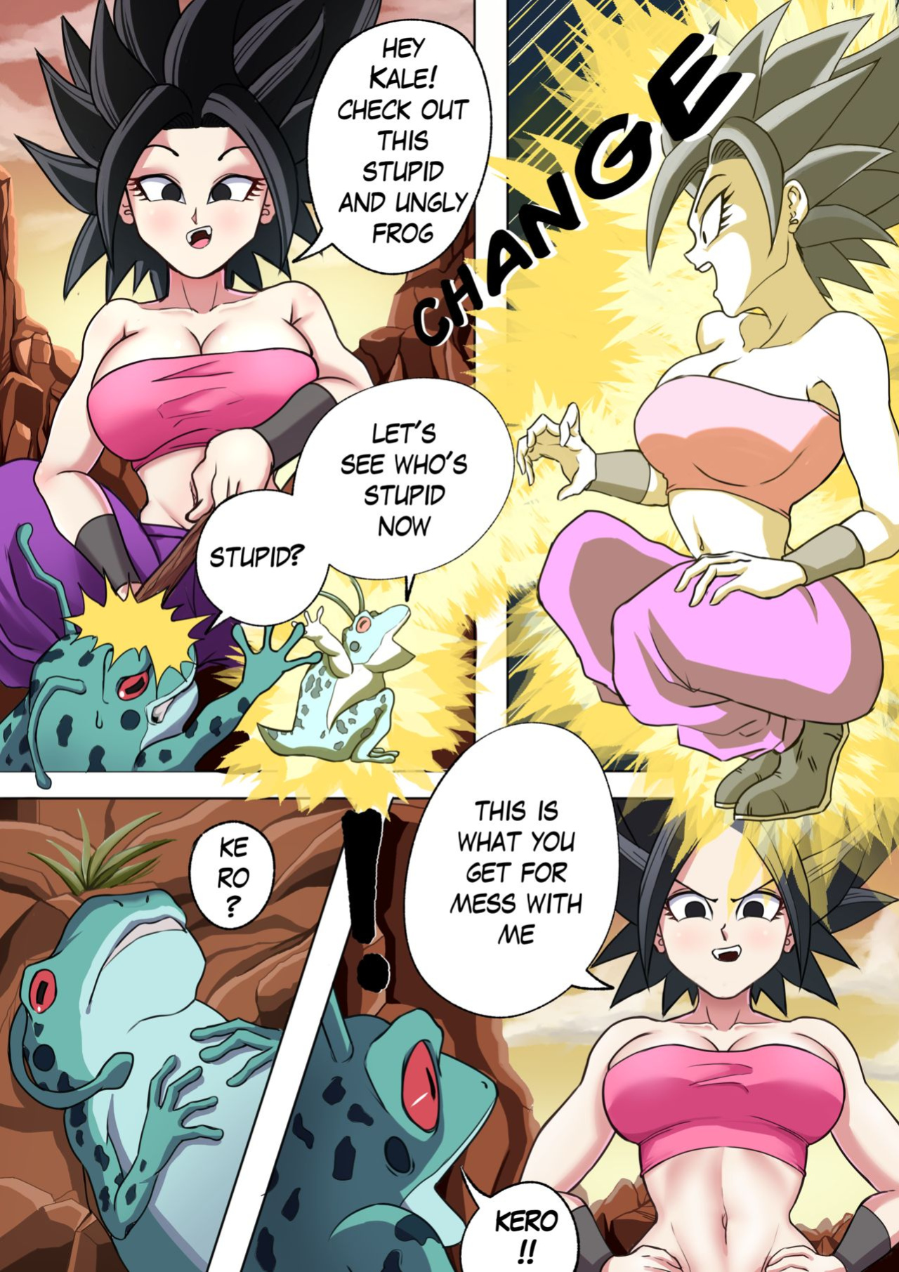 (Artist: Axlexcima/TSFSingularity) Dragon Ball Body Change (Part 1)