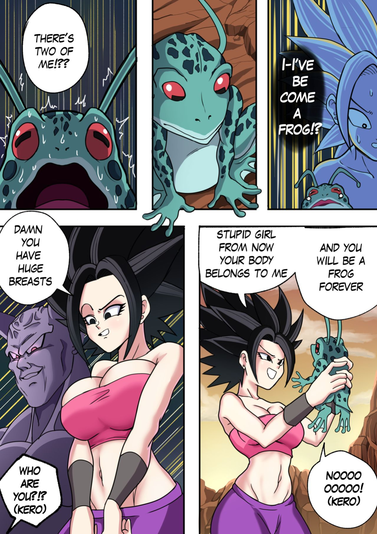(Artist: Axlexcima/TSFSingularity) Dragon Ball Body Change (Part 1)
