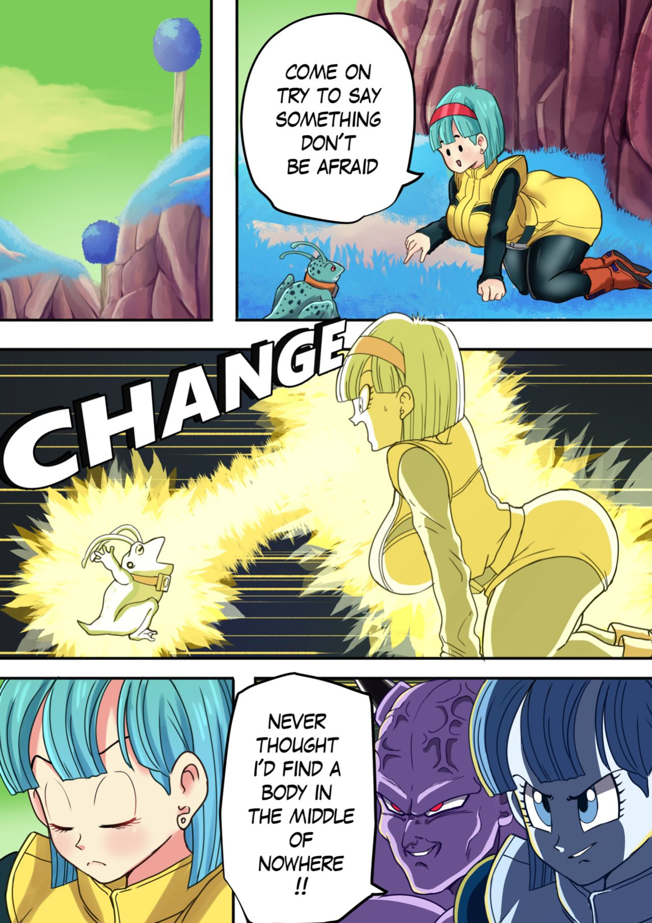 (Artist: Axlexcima/TSFSingularity) Dragon Ball Body Change (Part 1)