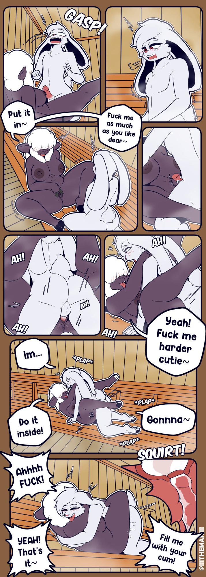 [THEMAN] Sauna Fun with a Milf Sheep