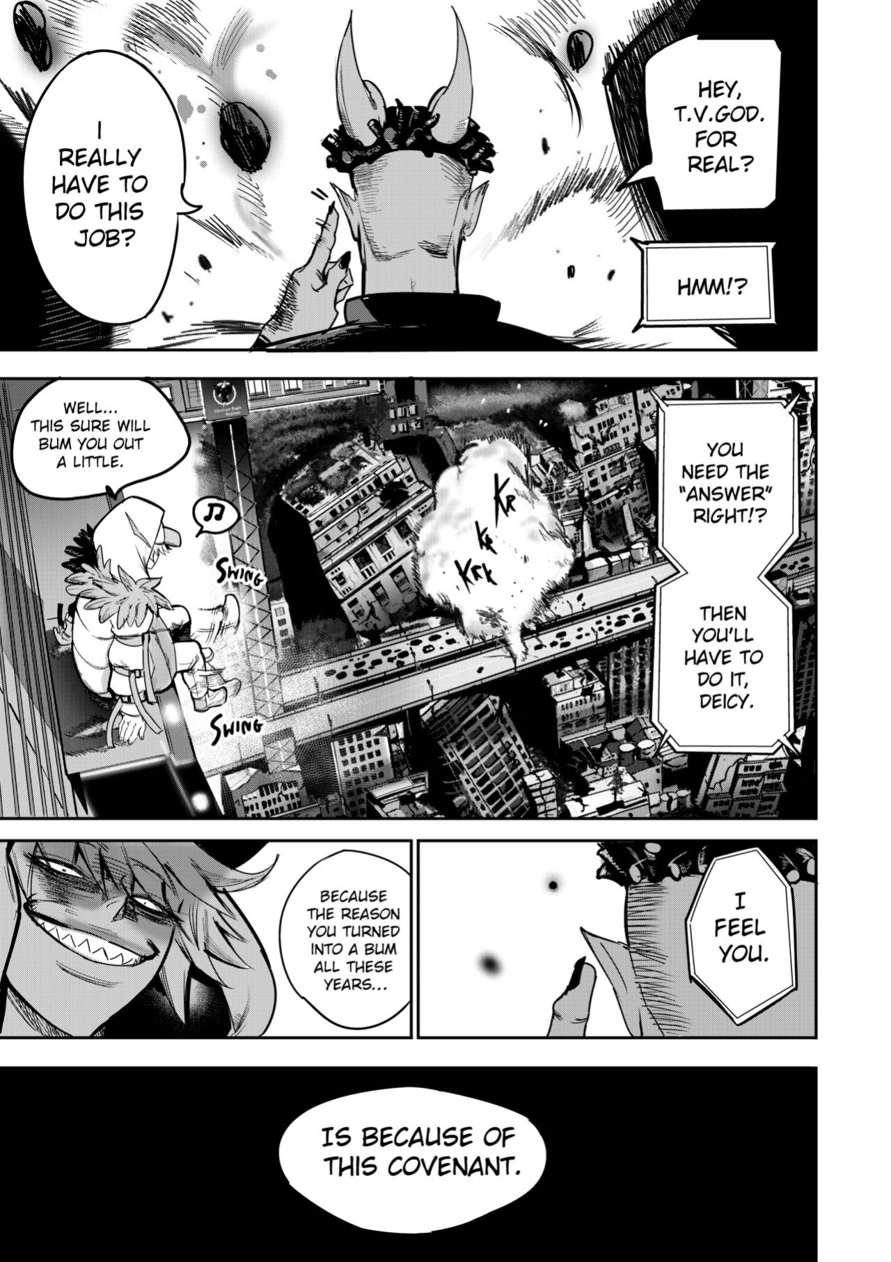[Furiouzly] I sold my body to a god Chap 6-8 [Uncensored]